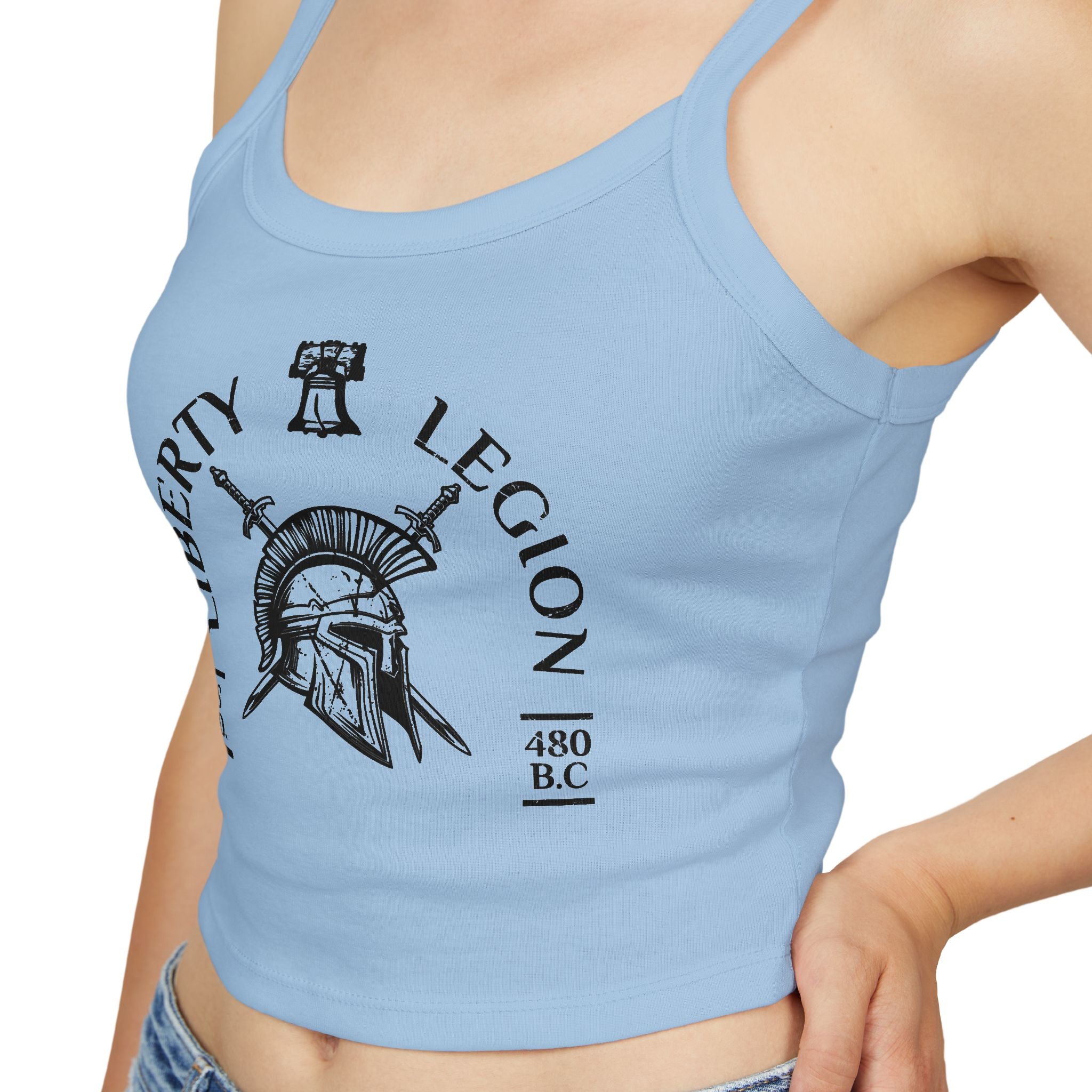 Legion - Women's Spaghetti Strap Crop Tank