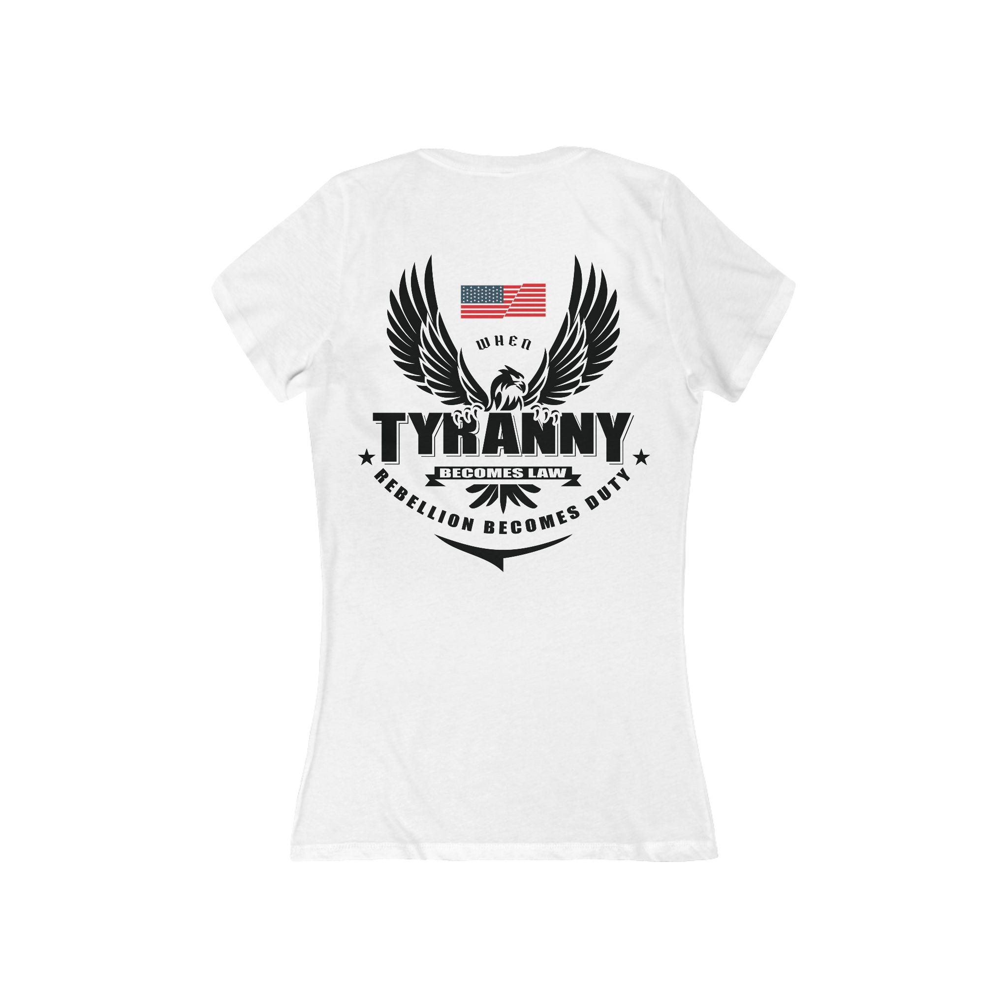 Rebellion Becomes Duty - Women's Deep V-Neck Tee