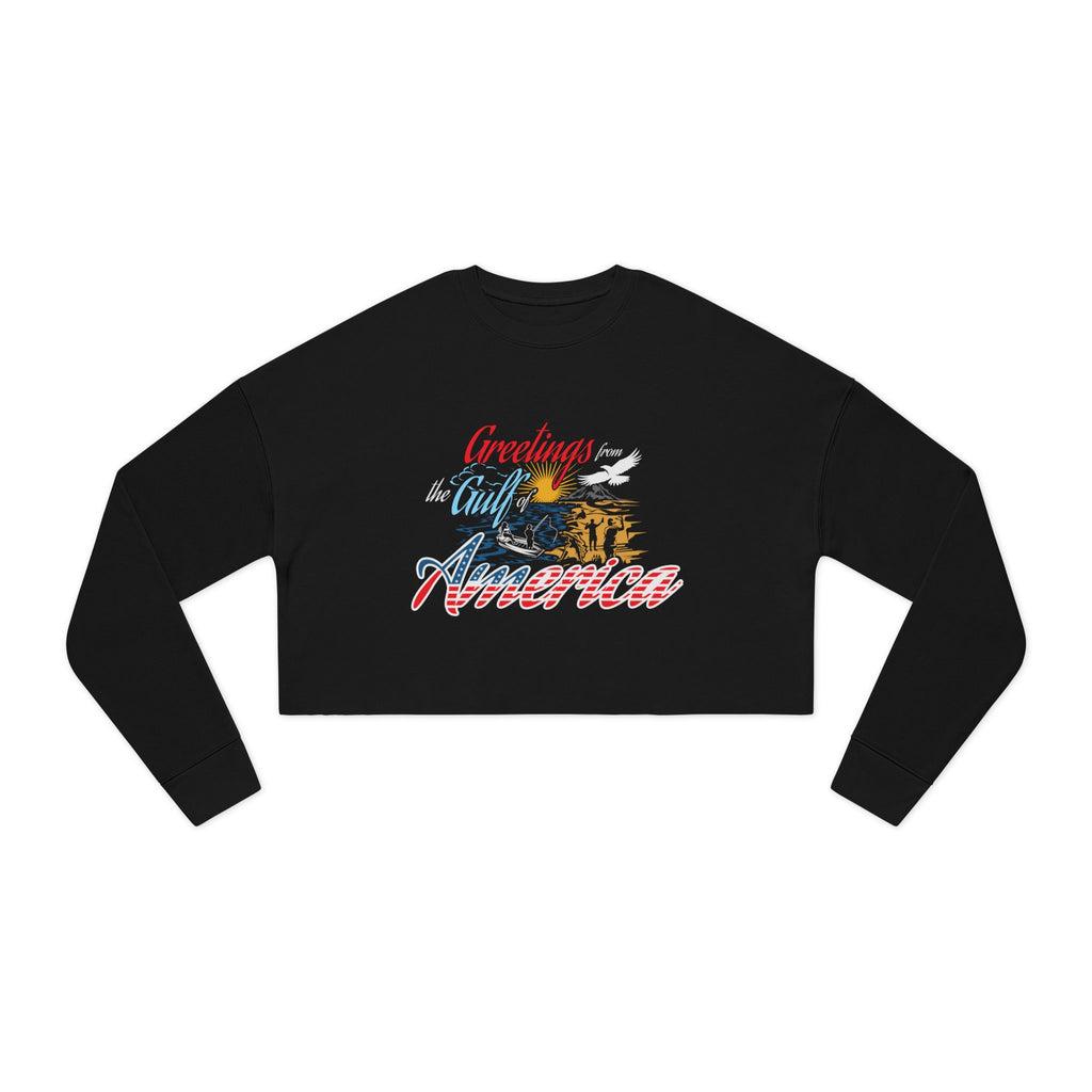Gulf of America - Women's Crop Sweatshirt