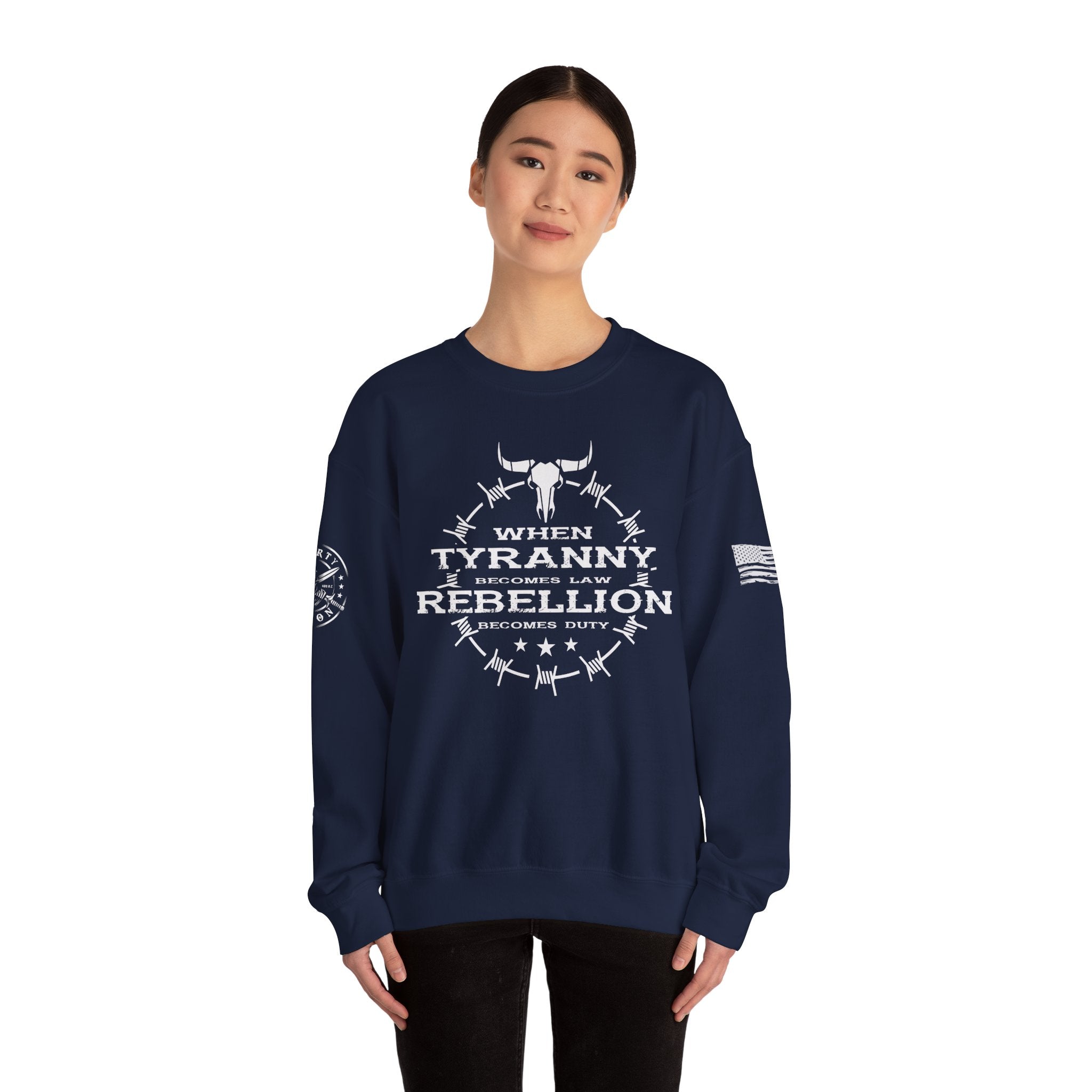 Rebellion Becomes Duty - Crewneck Sweatshirt