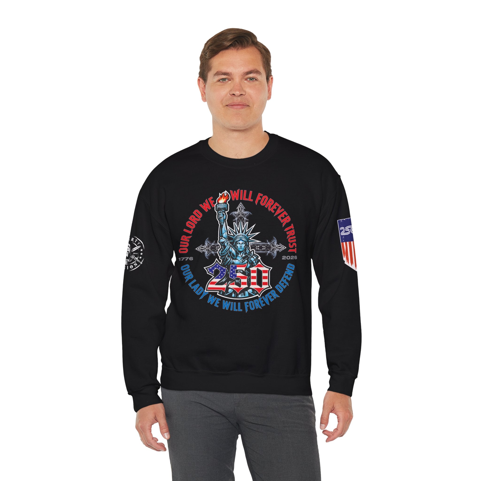 250 Liberty Cross - Crewneck Sweatshirt