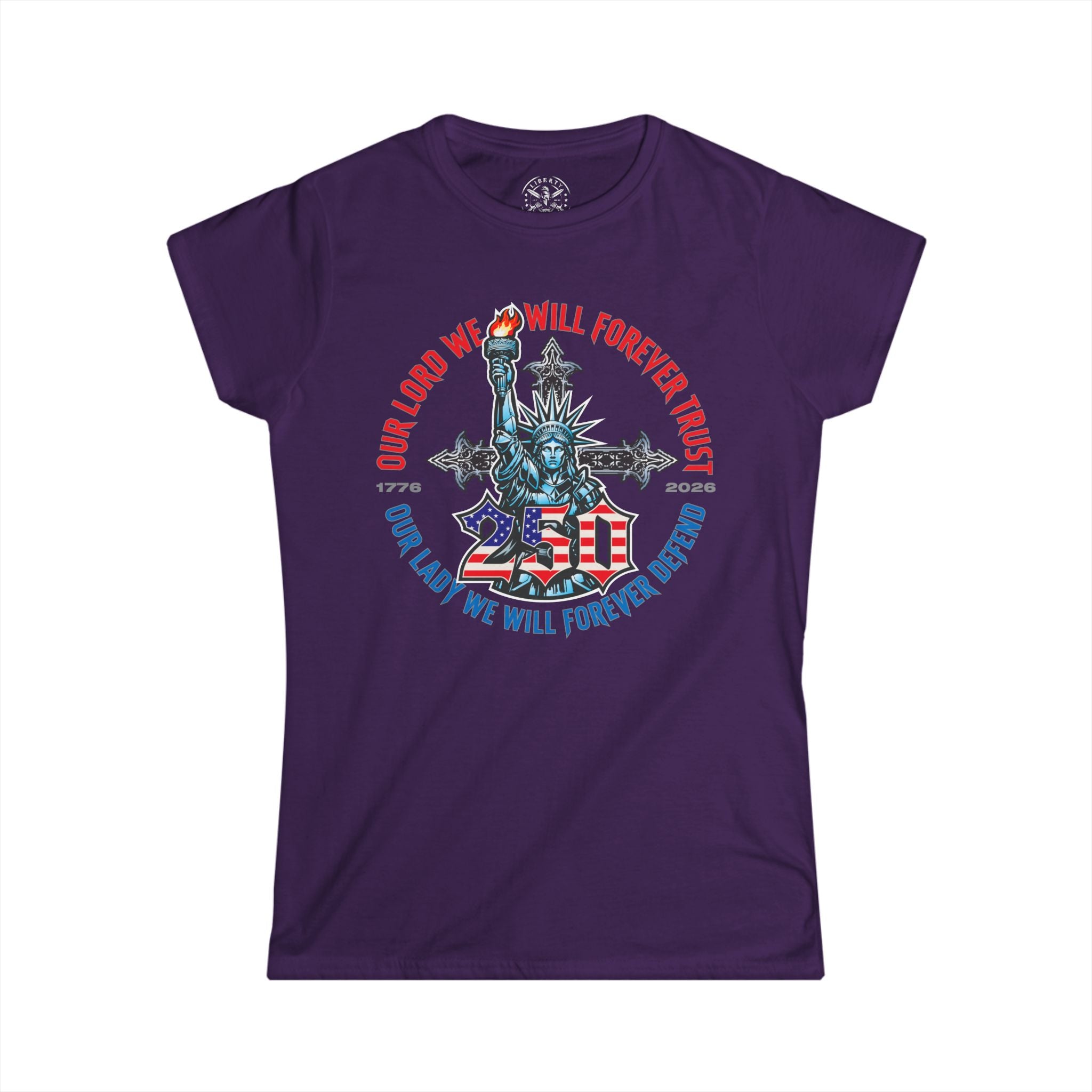250 Liberty Cross - Women's Soft Tee