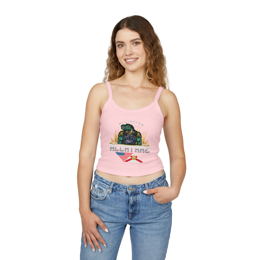 Alligator Alcatraz - Women's Spaghetti Strap Tank