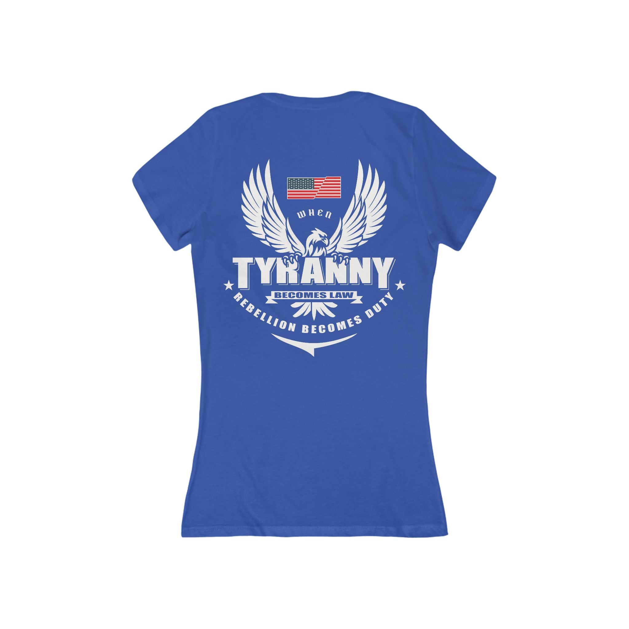 Rebellion Becomes Duty - Women's Deep V-Neck Tee