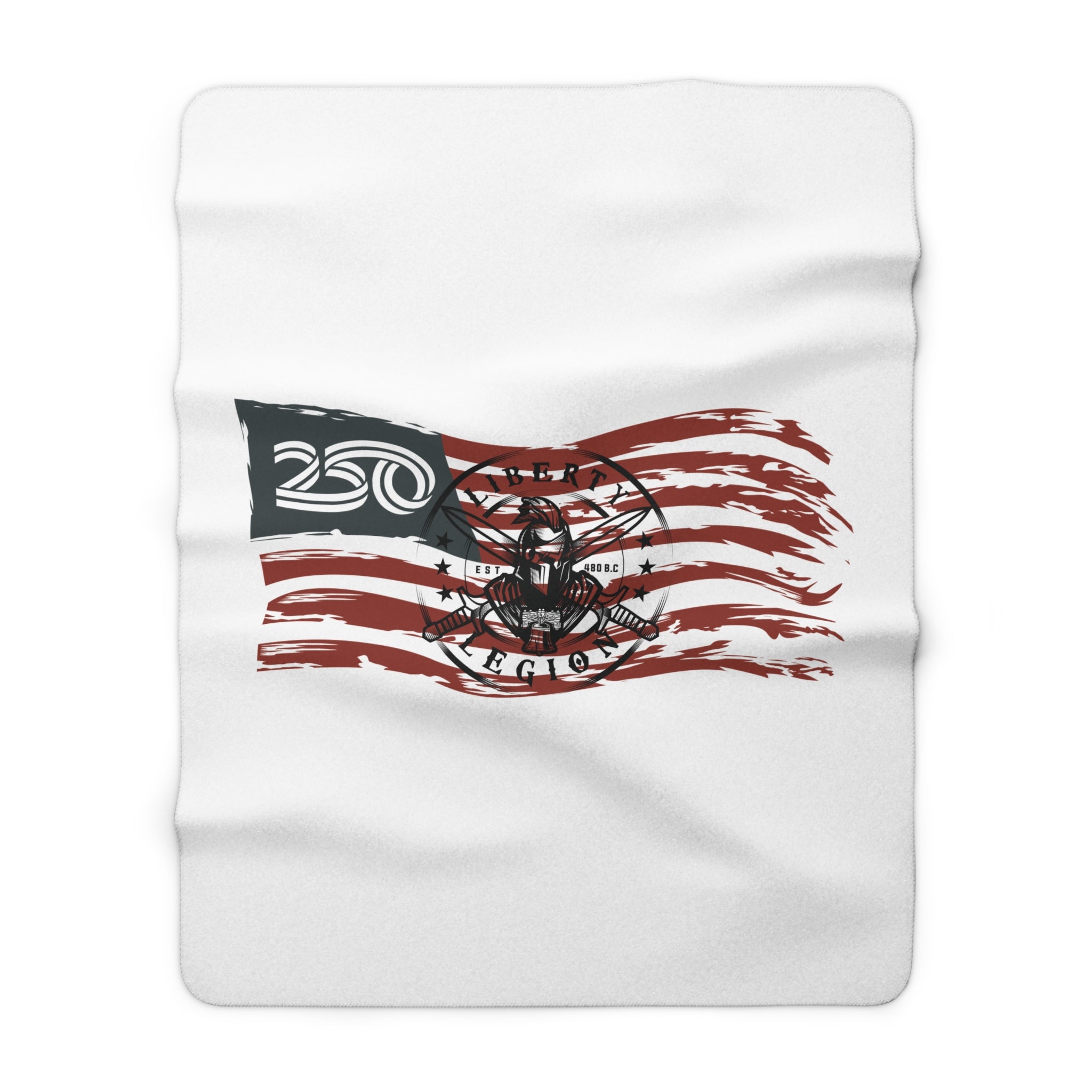 250 Flag - Sherpa Fleece Blanket