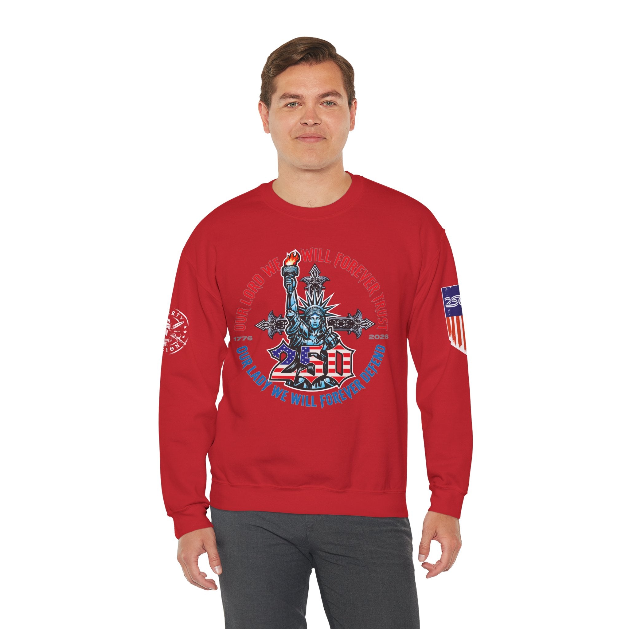 250 Liberty Cross - Crewneck Sweatshirt
