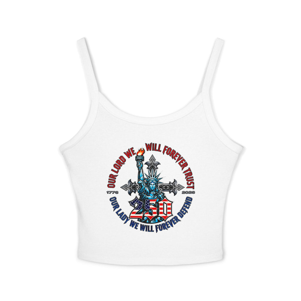 250 Liberty Cross - Women's Spaghetti Strap Tank