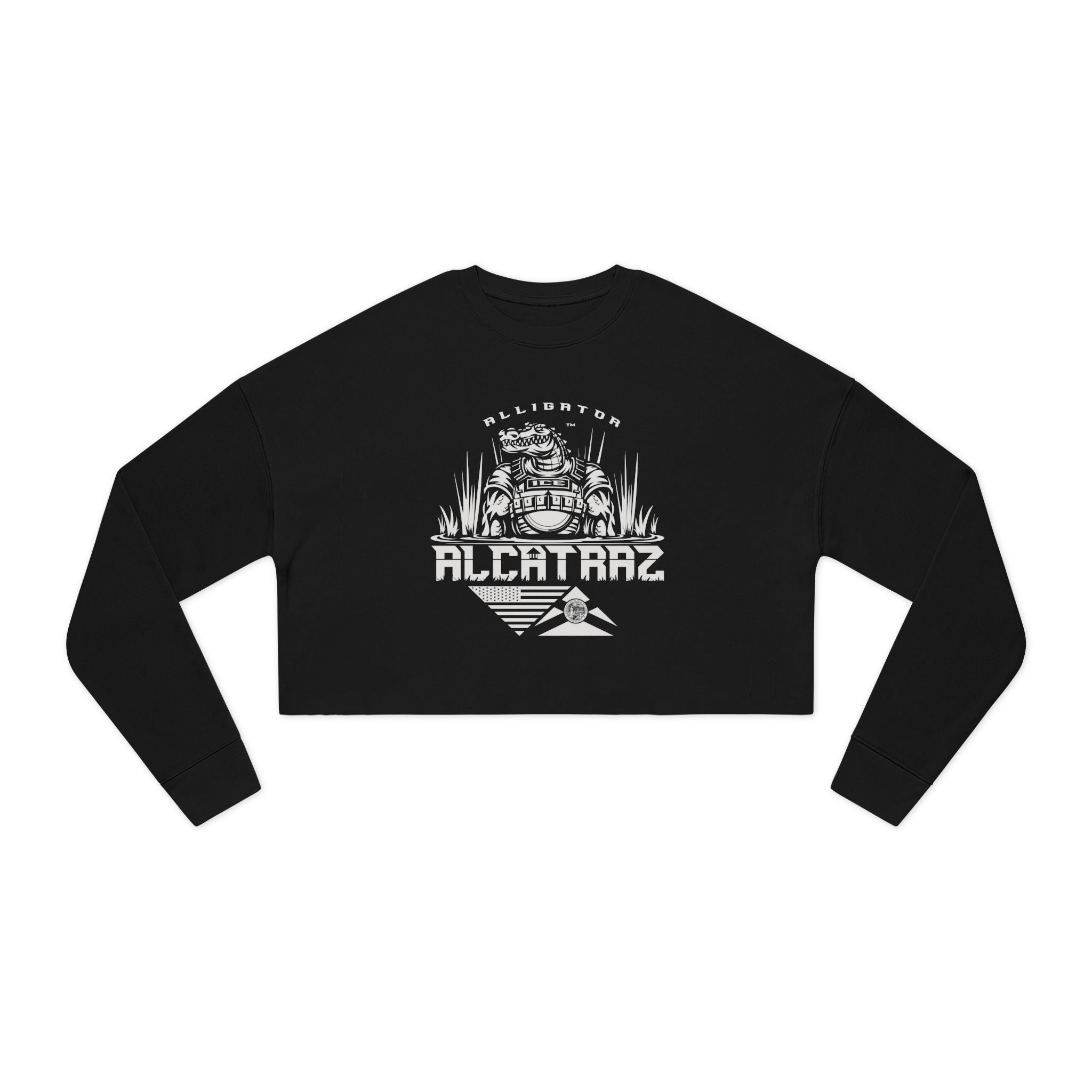 Alligator Alcatraz - Women's Crop Sweatshirt