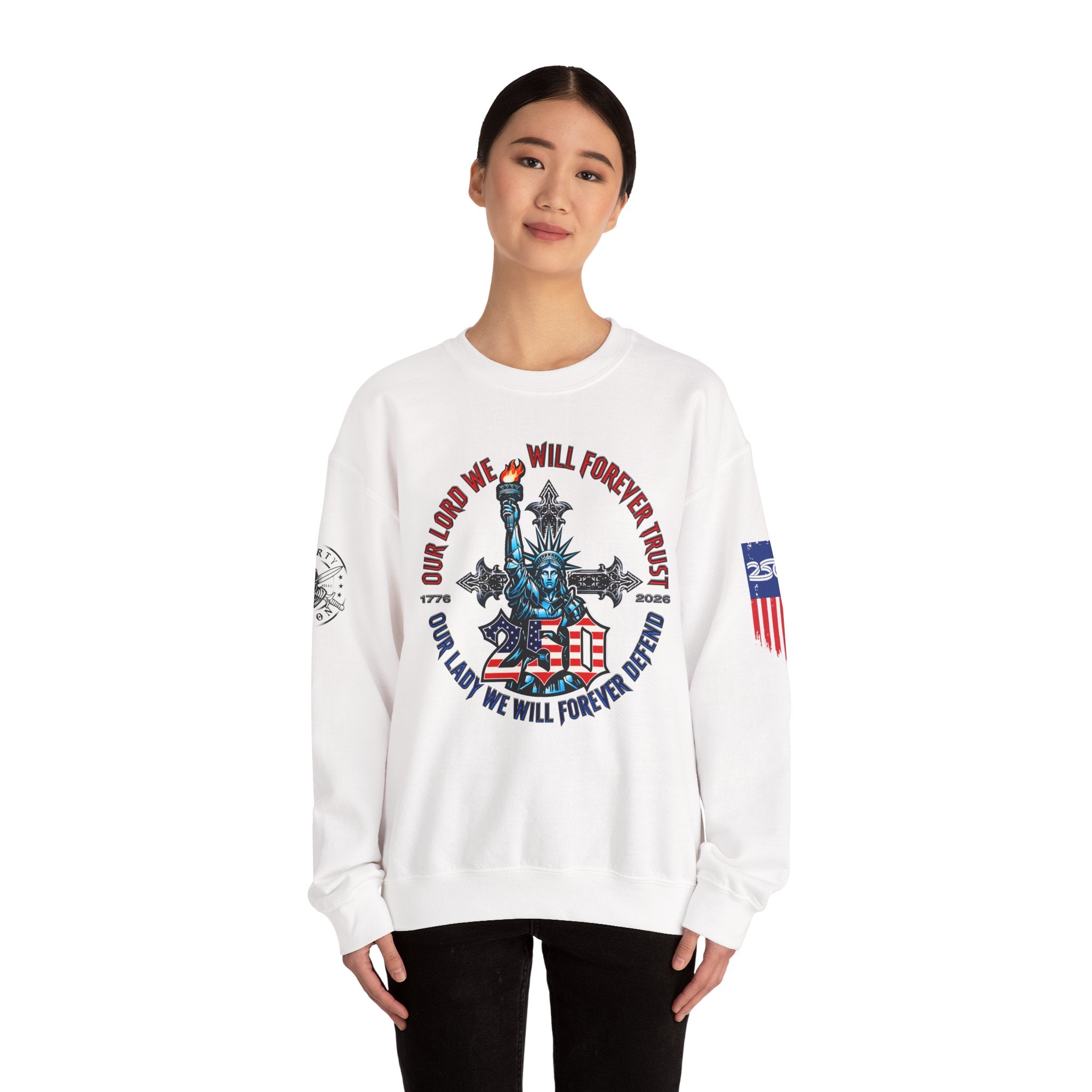 250 Liberty Cross - Crewneck Sweatshirt