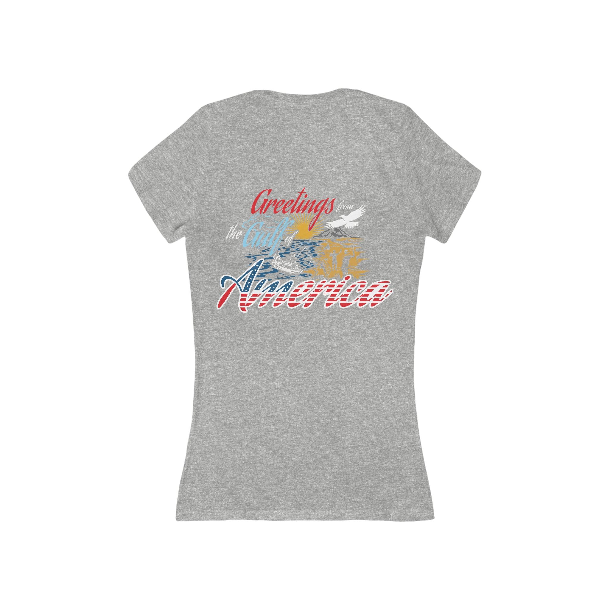 Gulf of America - Women's Deep V-Neck Tee