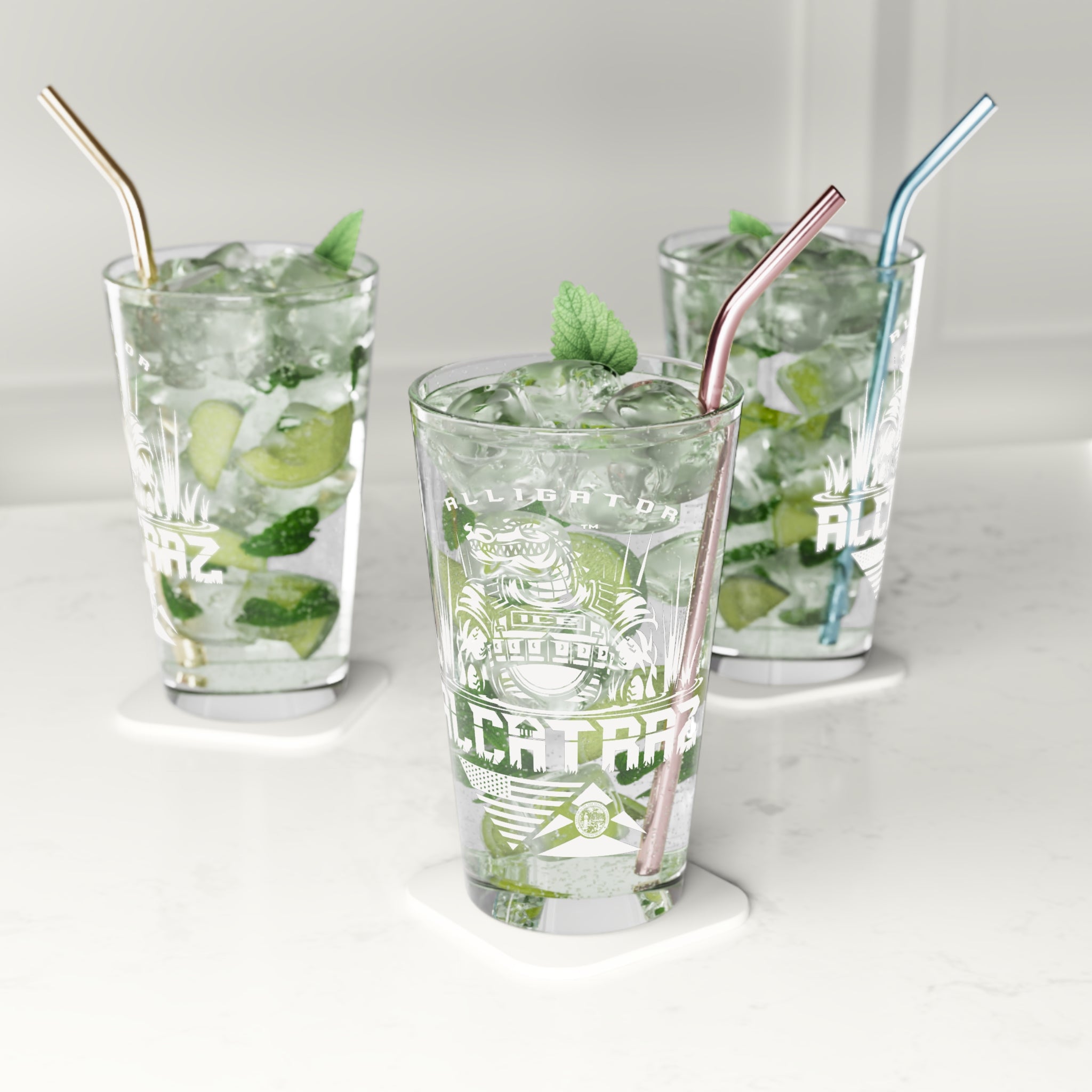 Alligator Alcatraz - Pint Glass