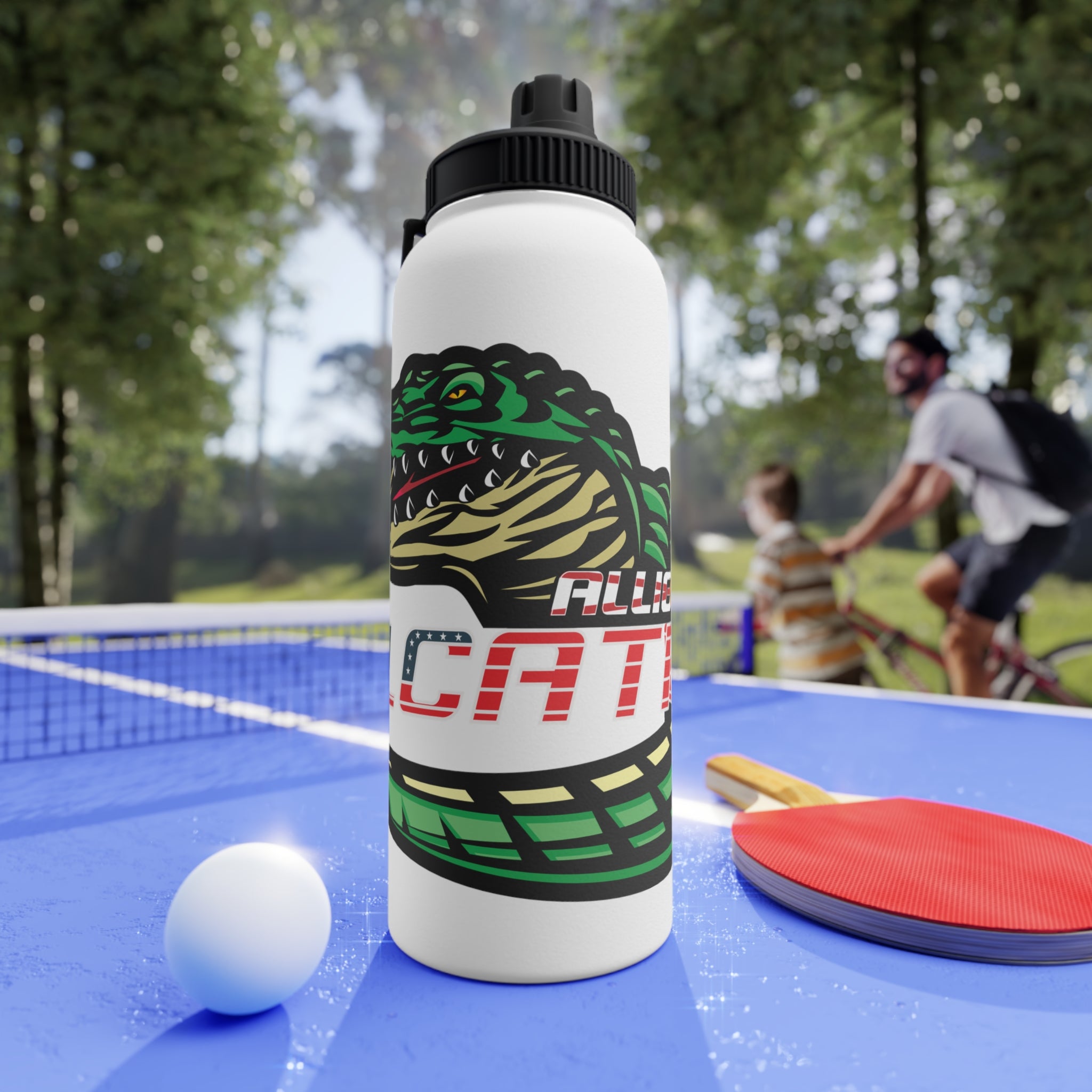 Alligator Alcatraz - Stainless Steel Bottle