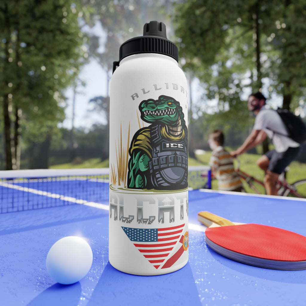 Alligator Alcatraz - Stainless Steel Bottle