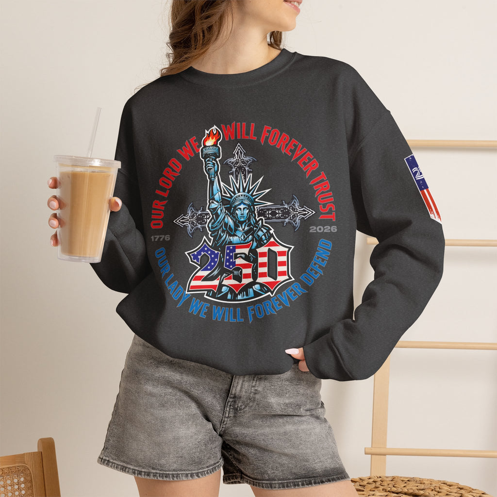 250 Liberty Cross - Crewneck Sweatshirt