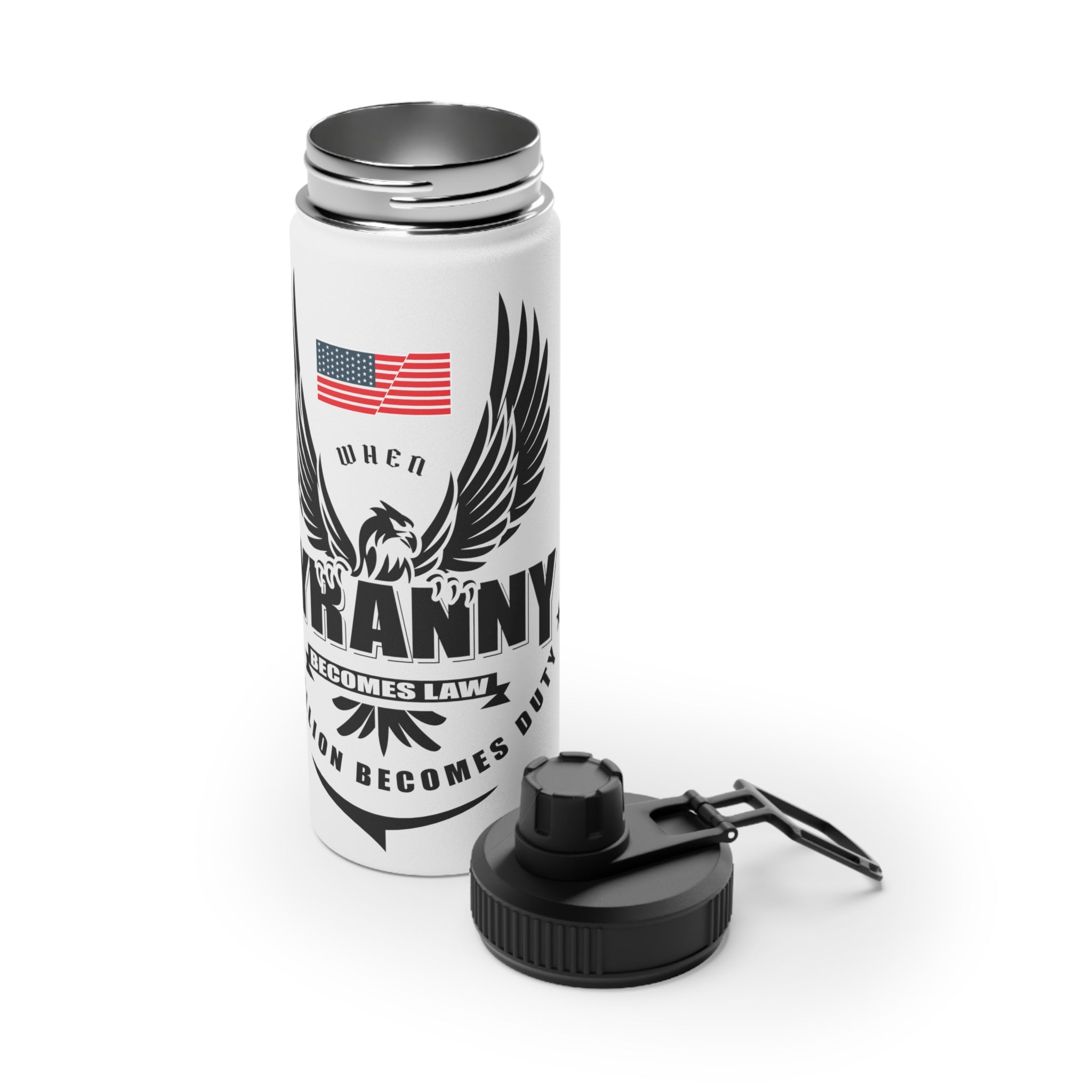 Rebellion Becomes Duty - Stainless Steel Bottle