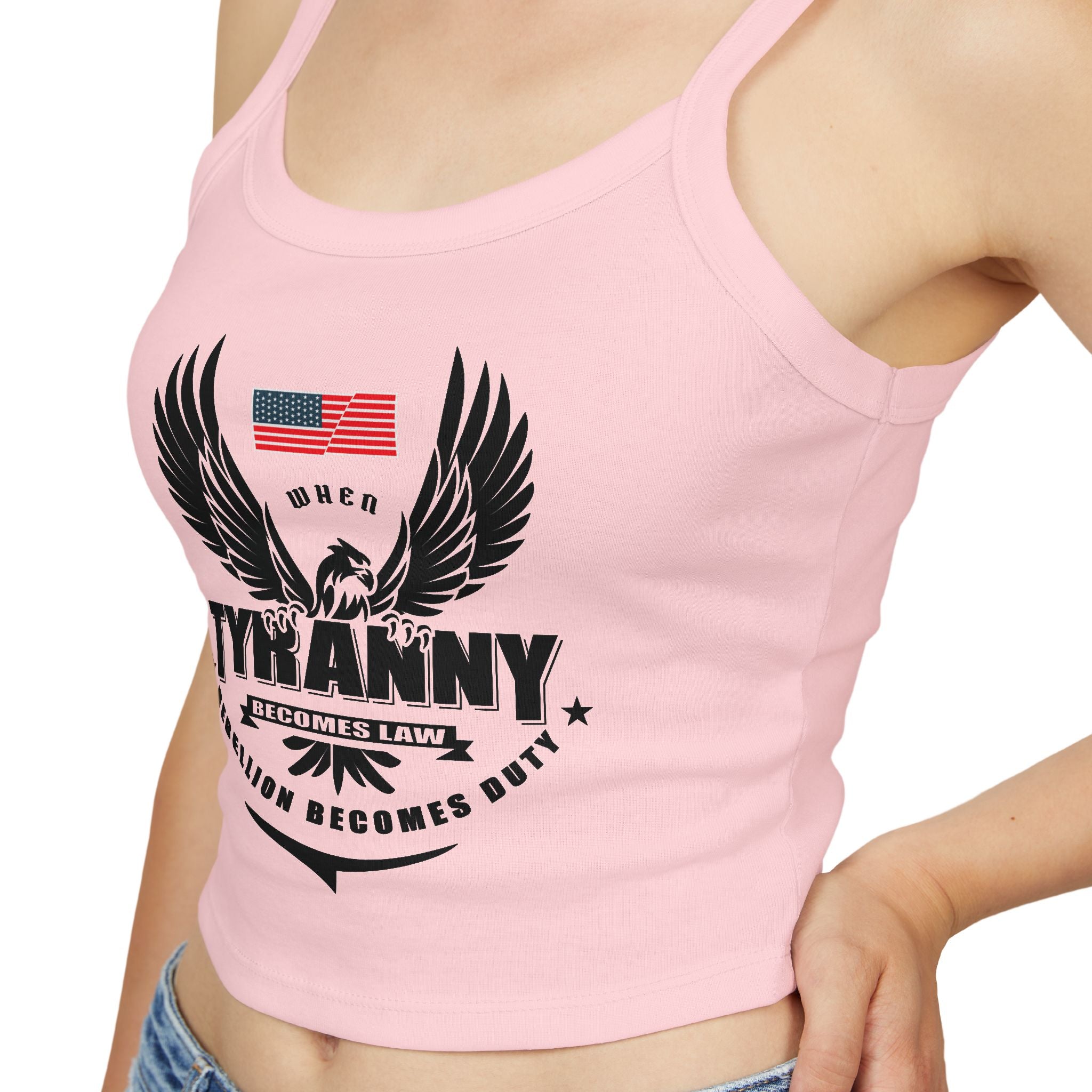 Rebellion Becomes Duty - Women's Spaghetti Strap Tank