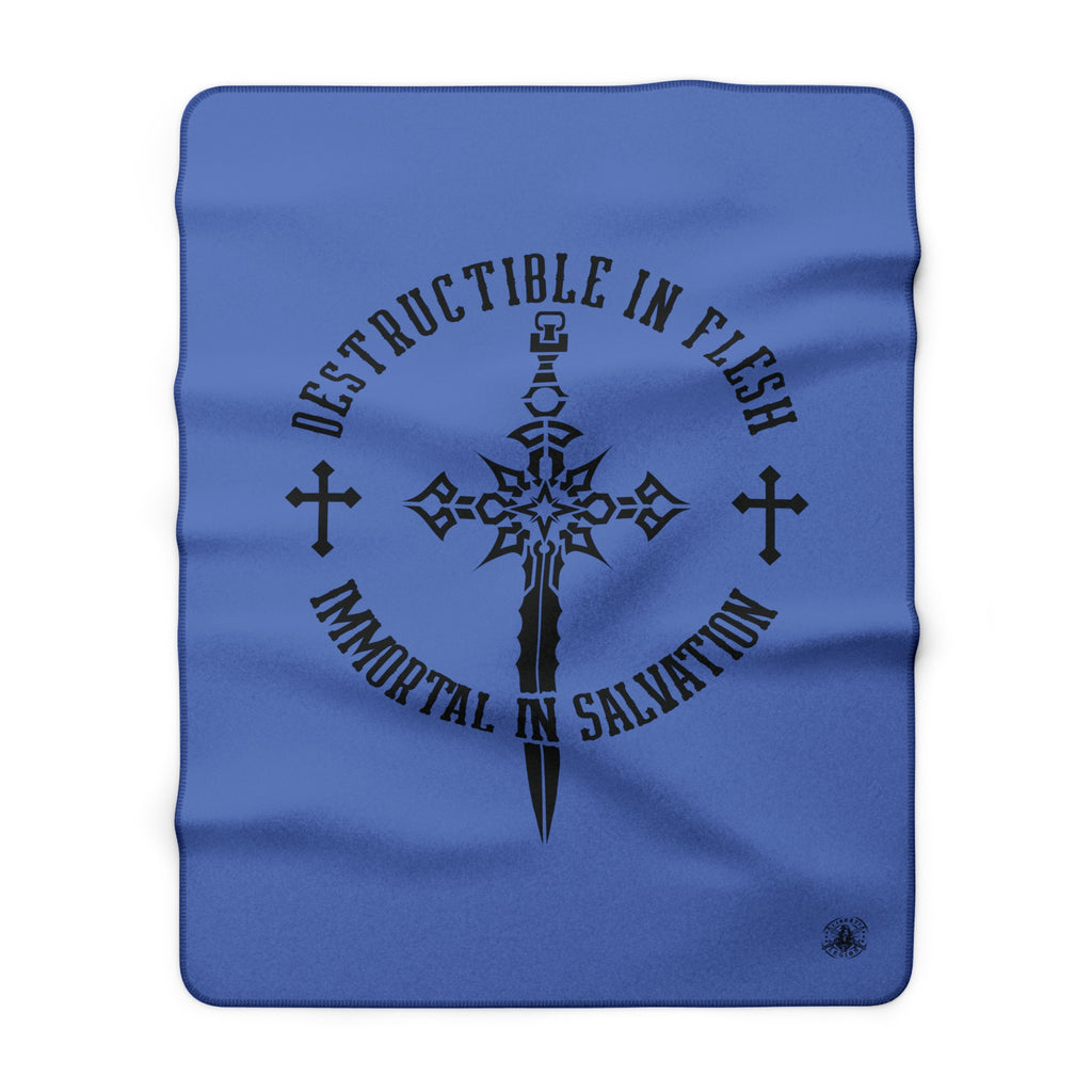 Immortal in Salvation - Sherpa Fleece Blanket