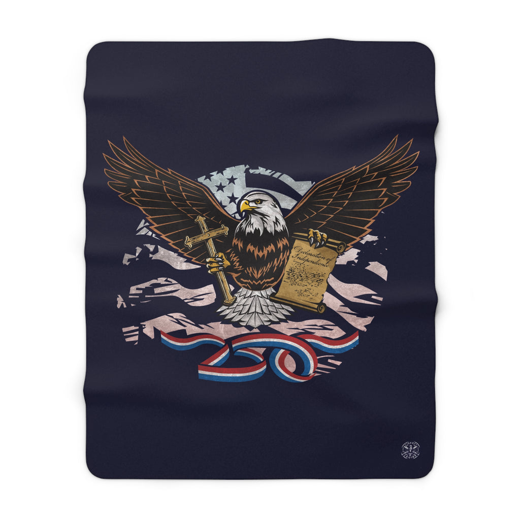 250 Eagle - Sherpa Fleece Blanket