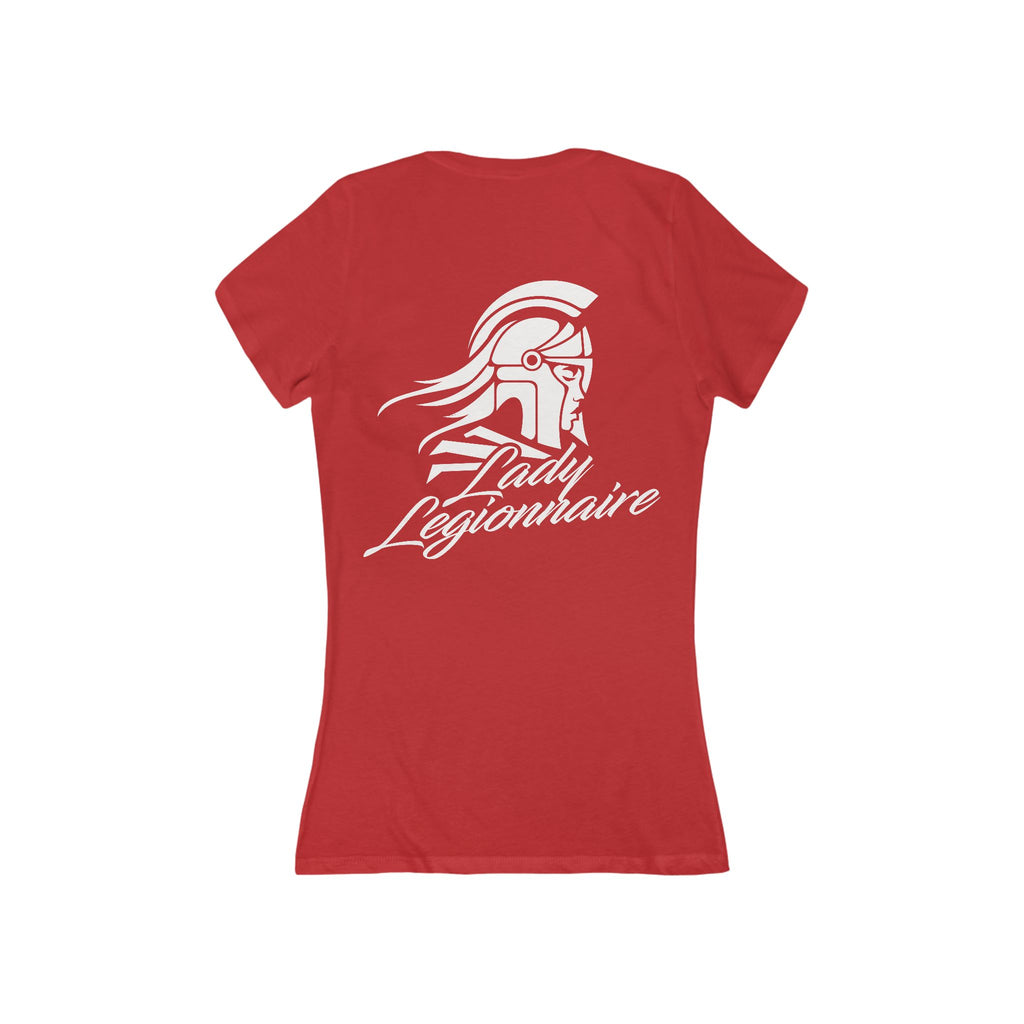 Lady Legionnaire - Women's Deep V-Neck Tee