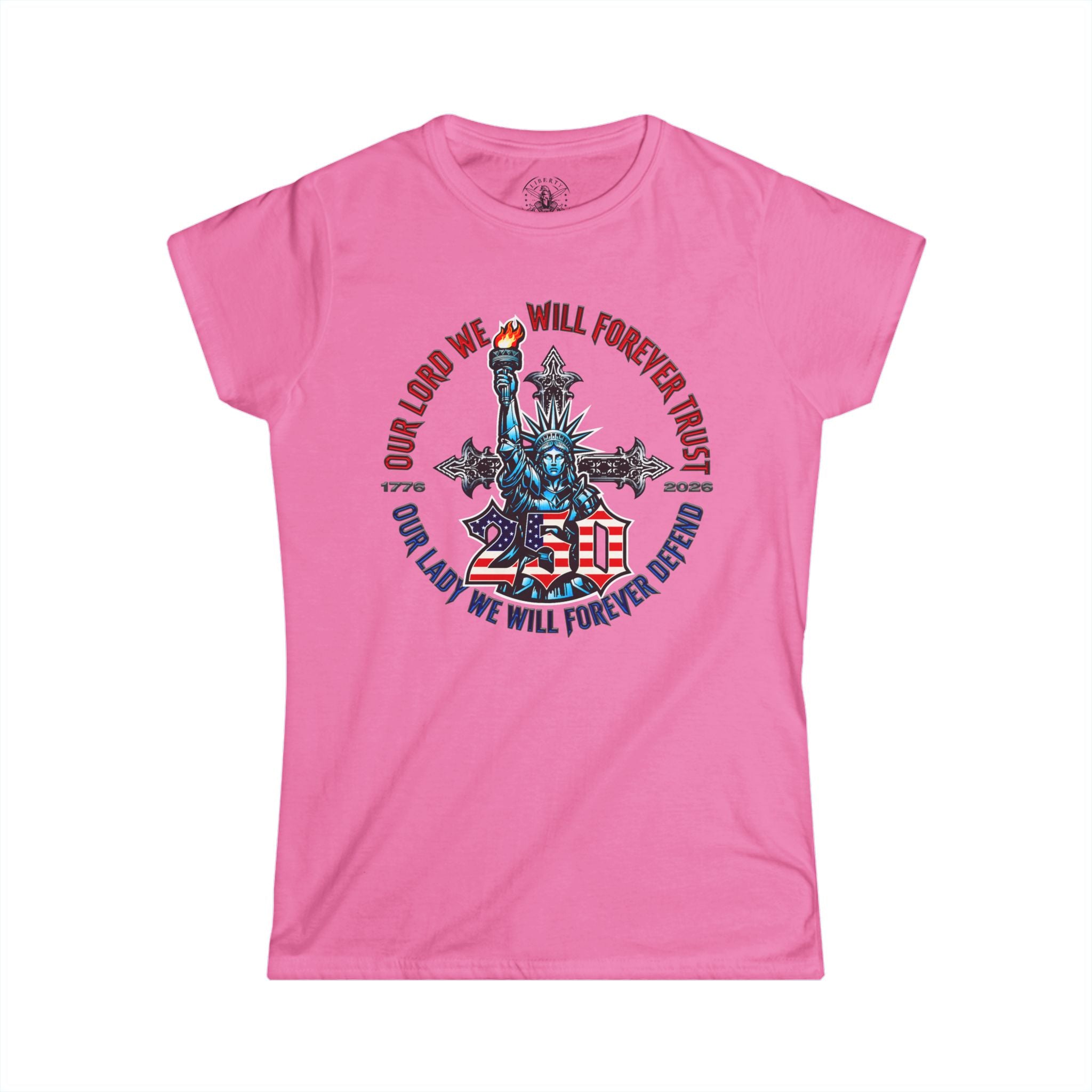 250 Liberty Cross - Women's Soft Tee