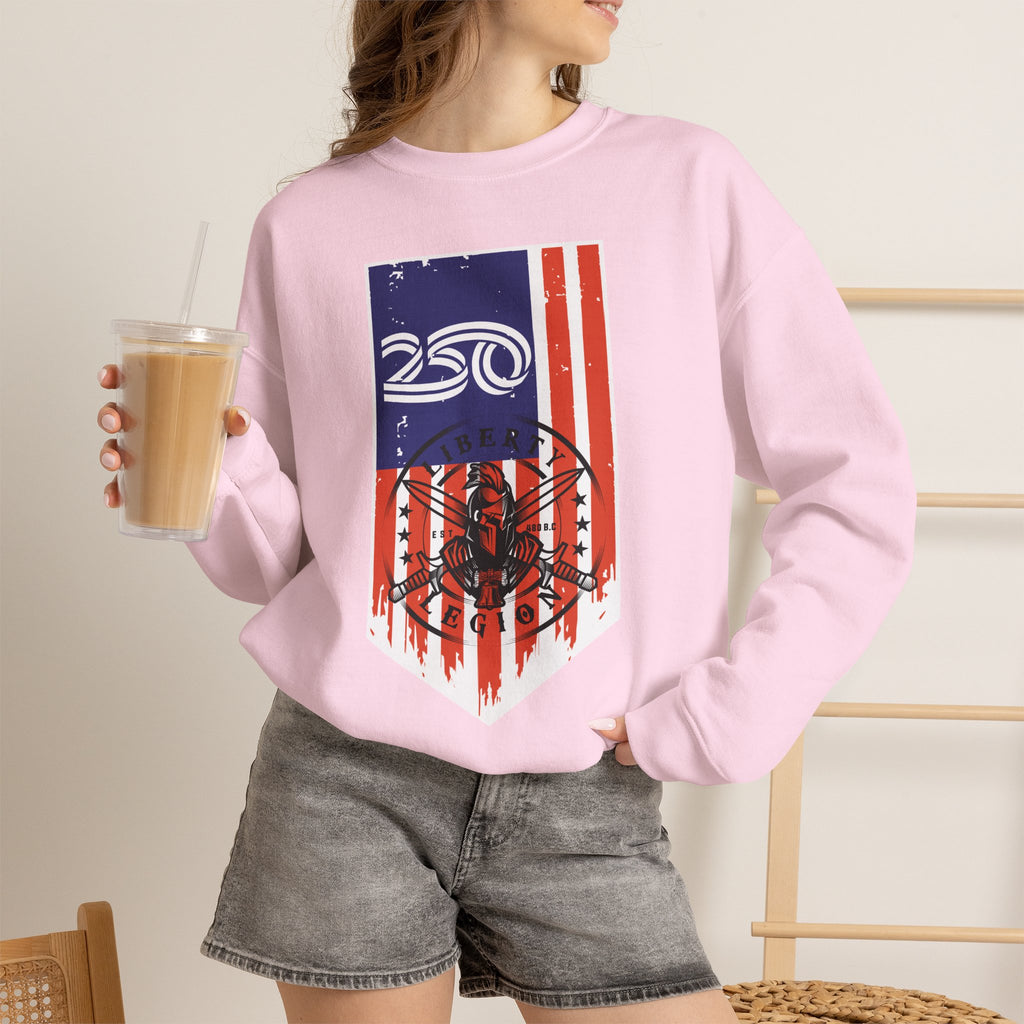 250 Vertical Flag - Crewneck Sweatshirt