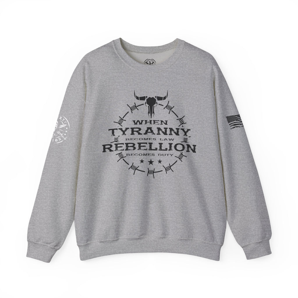 Rebellion Becomes Duty - Crewneck Sweatshirt