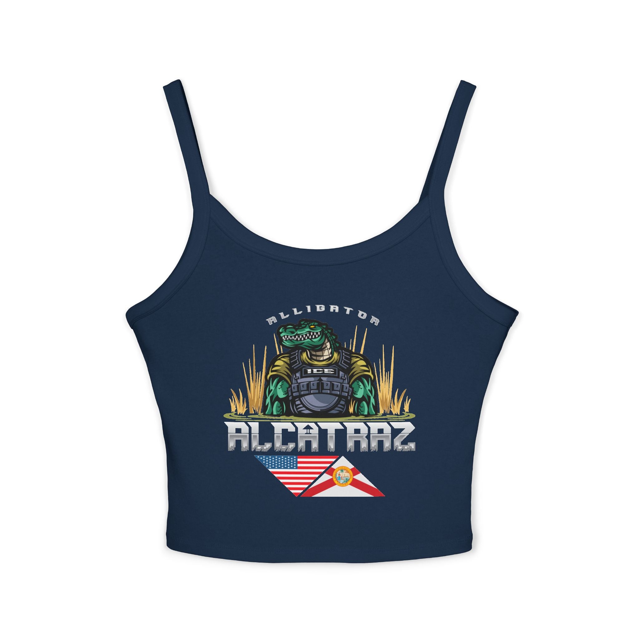 Alligator Alcatraz - Women's Spaghetti Strap Tank