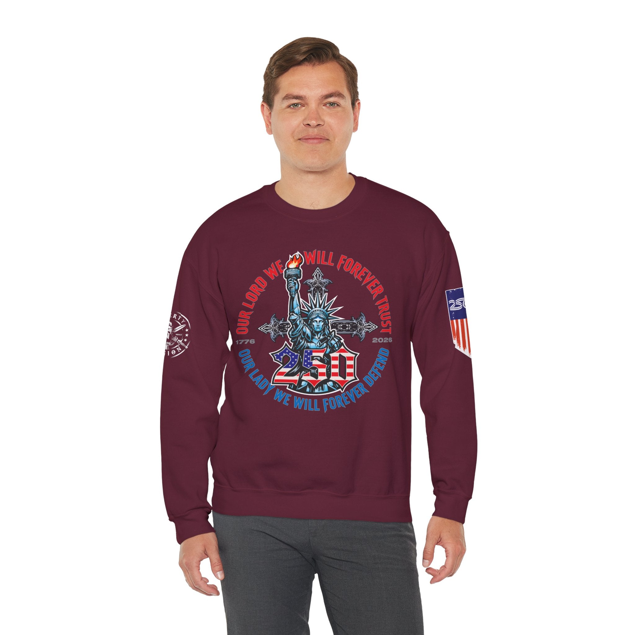250 Liberty Cross - Crewneck Sweatshirt