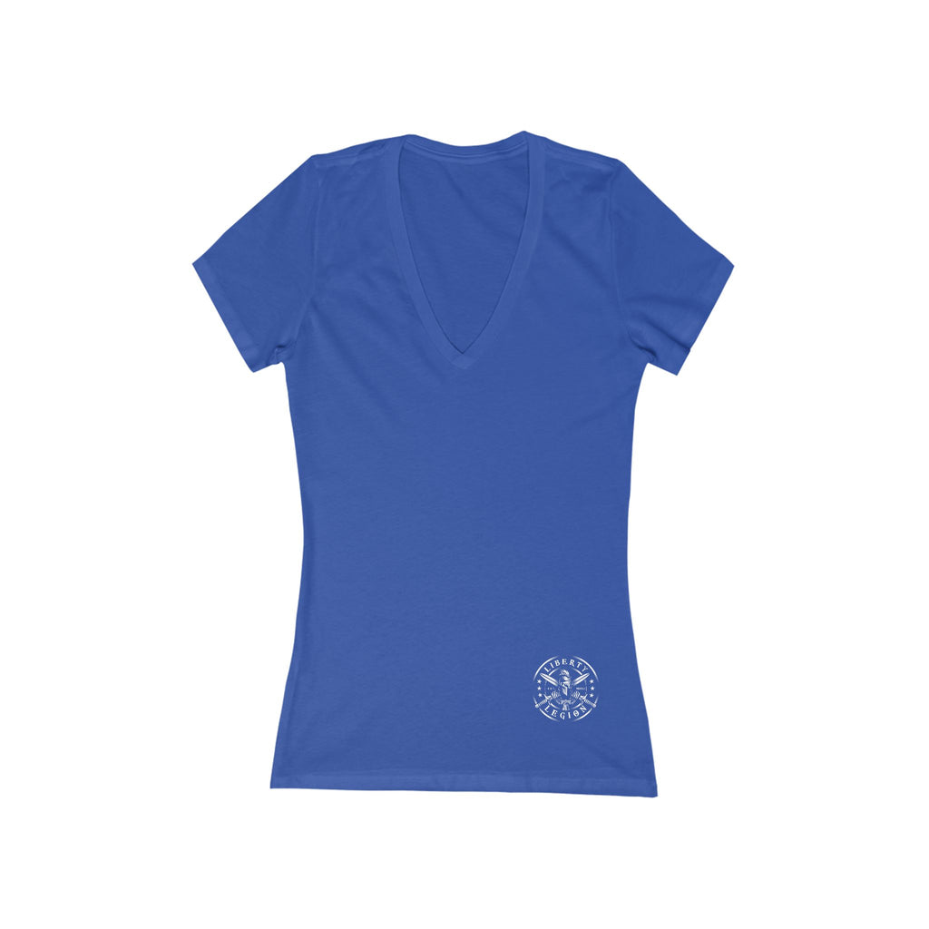 Immortal in Salvation - Women's Deep V-Neck Tee