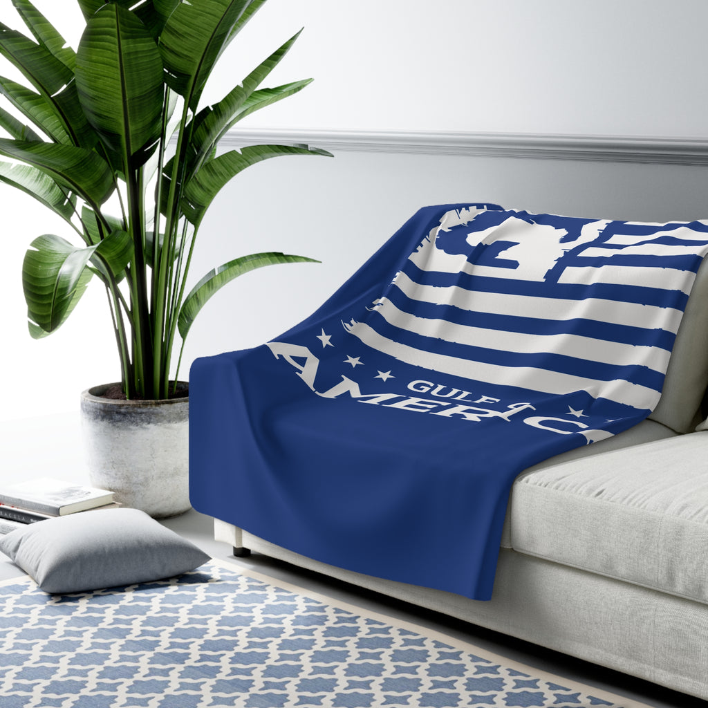 Gulf of America - Sherpa Fleece Blanket