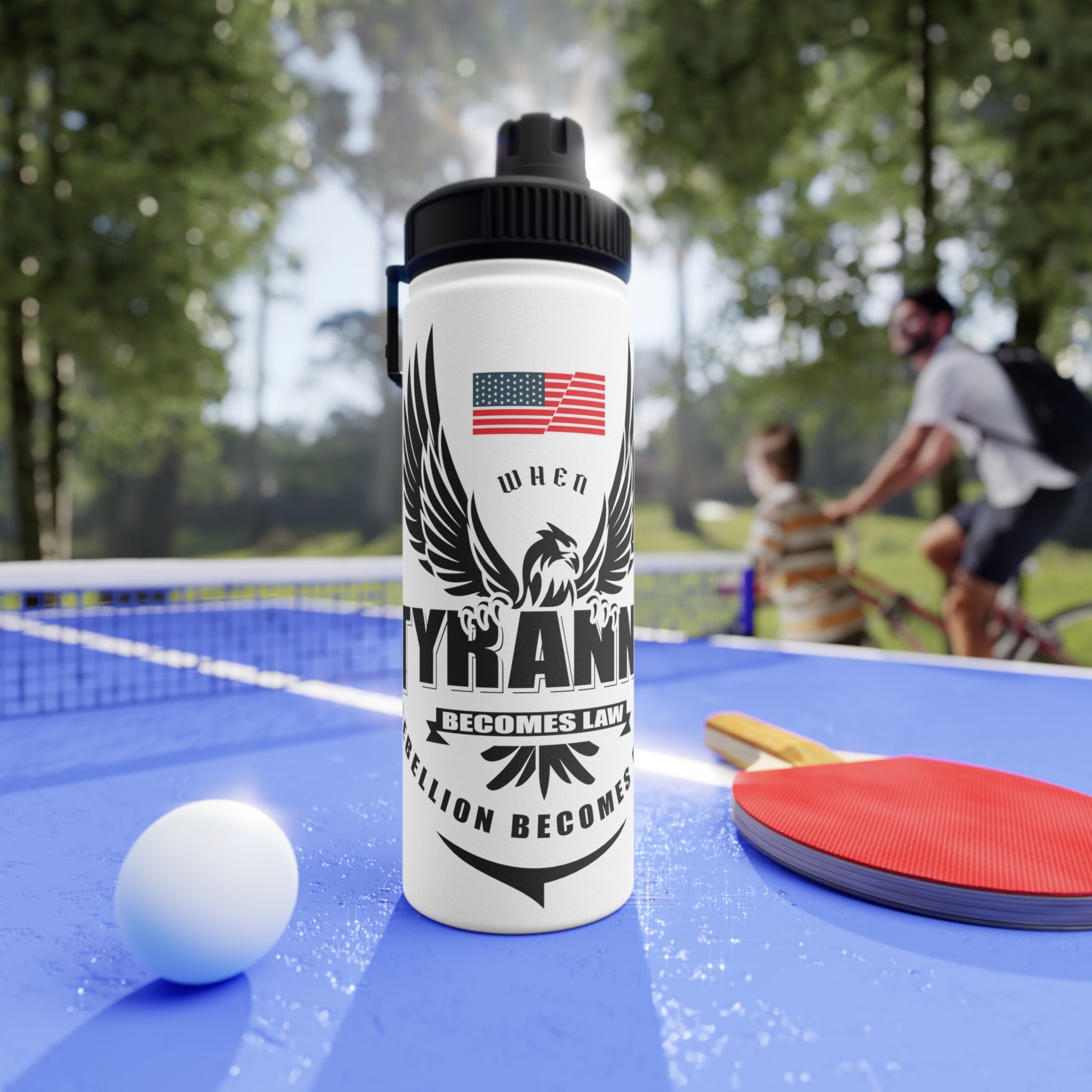 Rebellion Becomes Duty - Stainless Steel Bottle