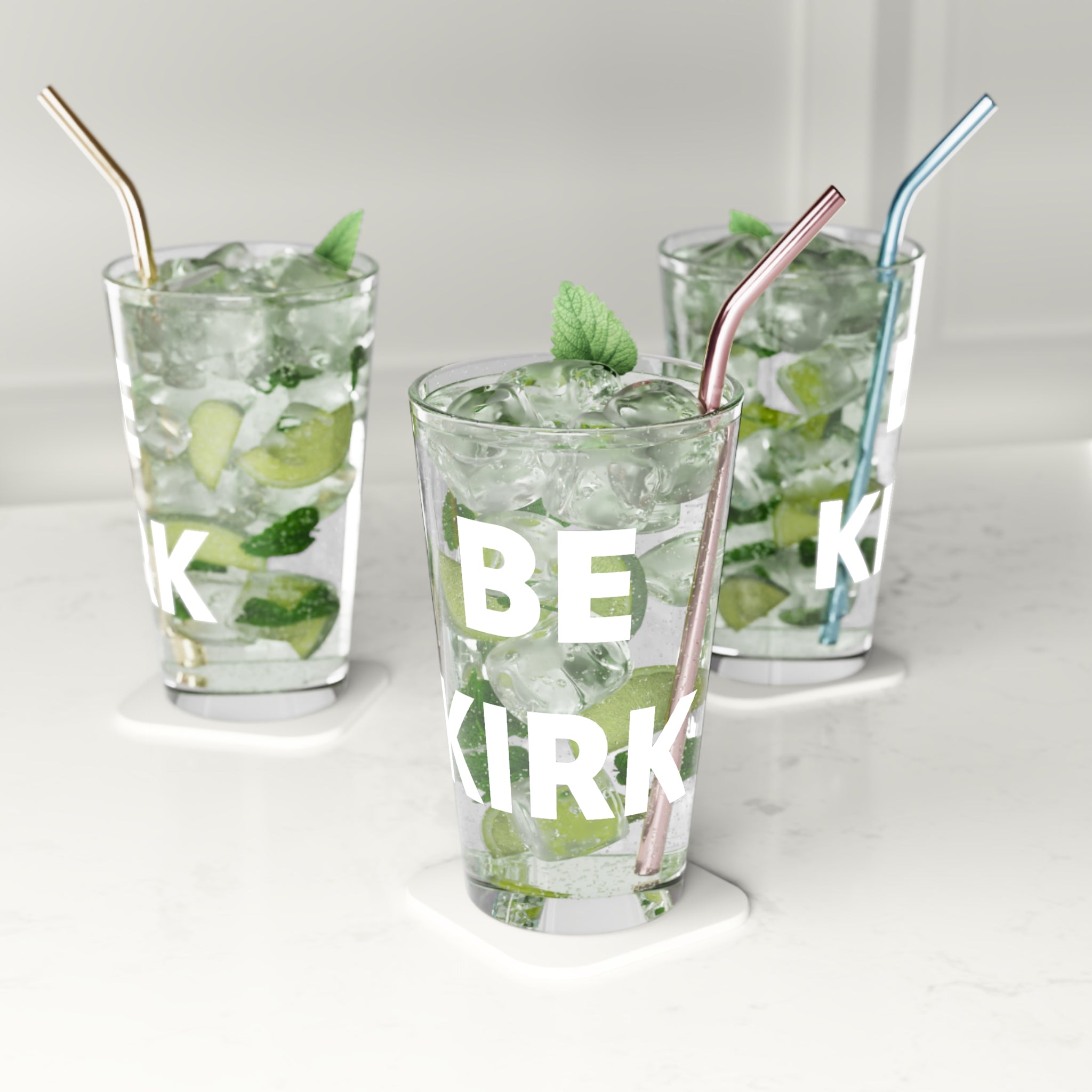 Be Kirk - Pint Glass