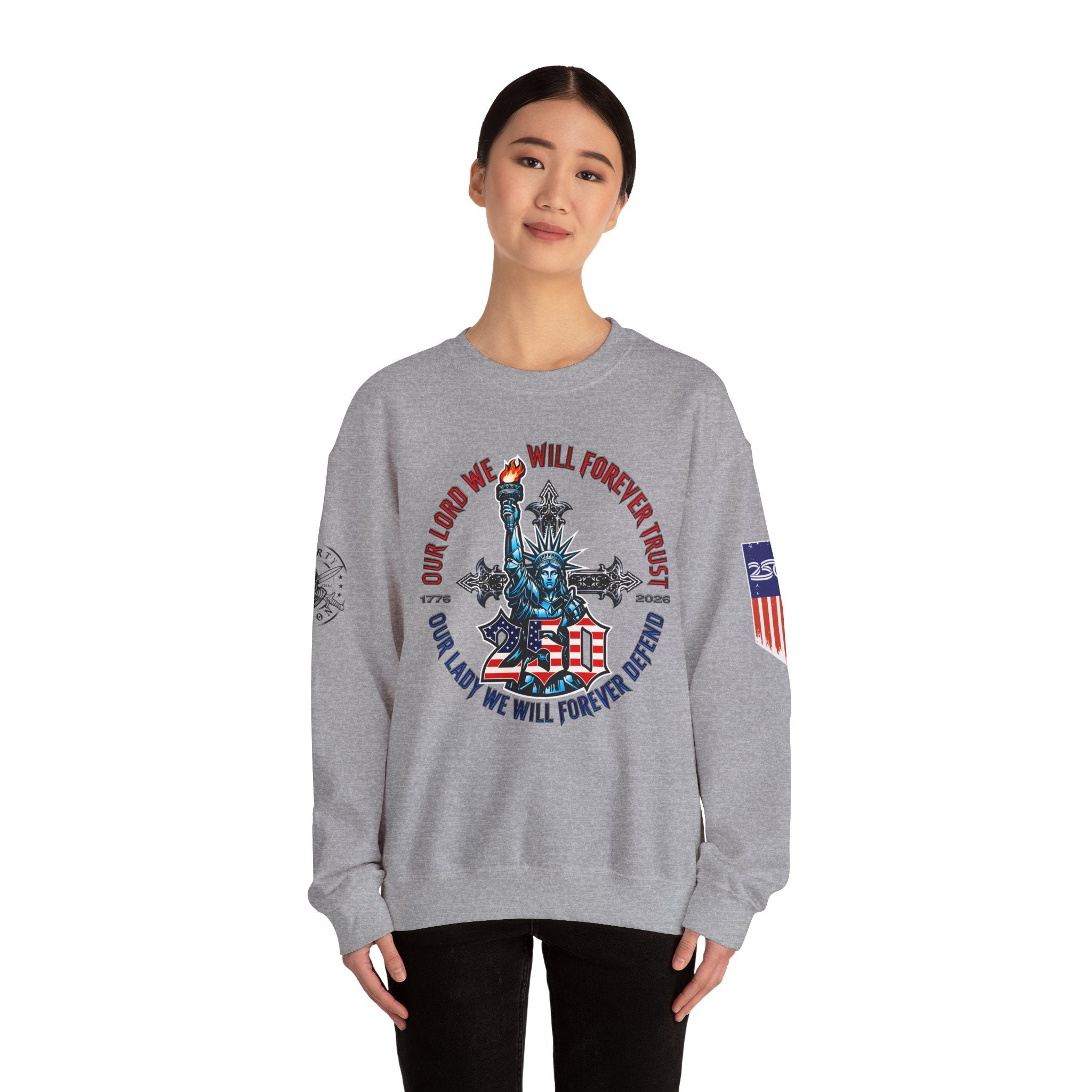 250 Liberty Cross - Crewneck Sweatshirt