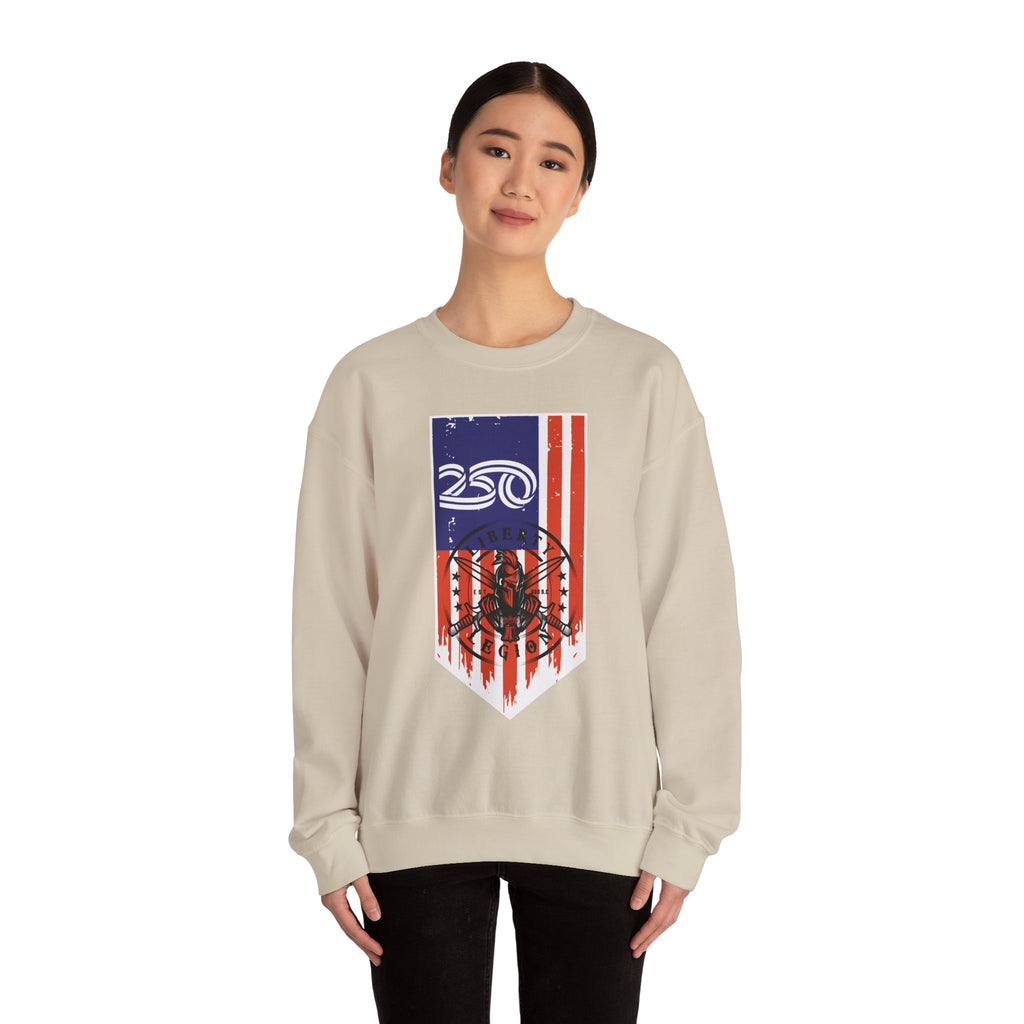 250 Vertical Flag - Crewneck Sweatshirt