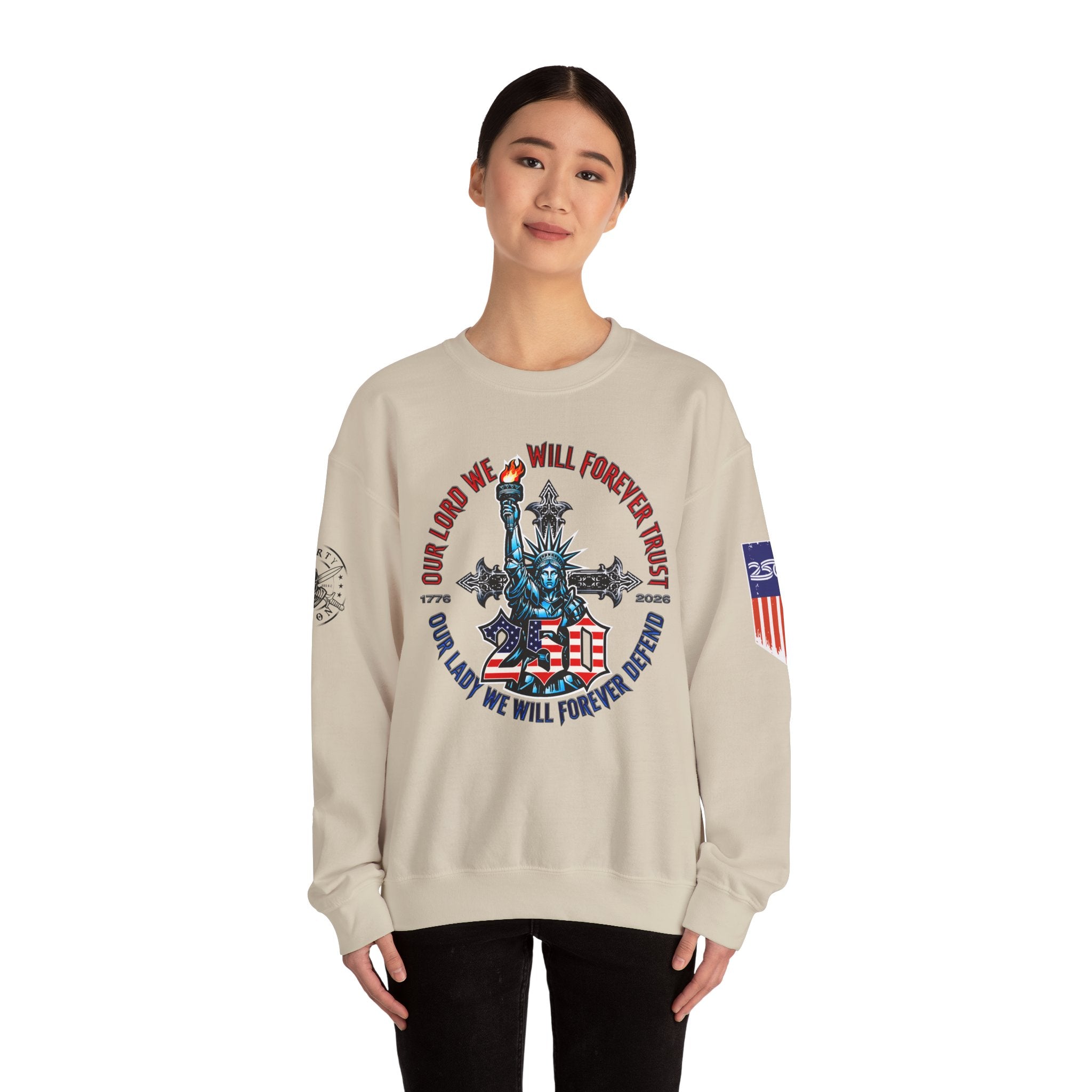 250 Liberty Cross - Crewneck Sweatshirt