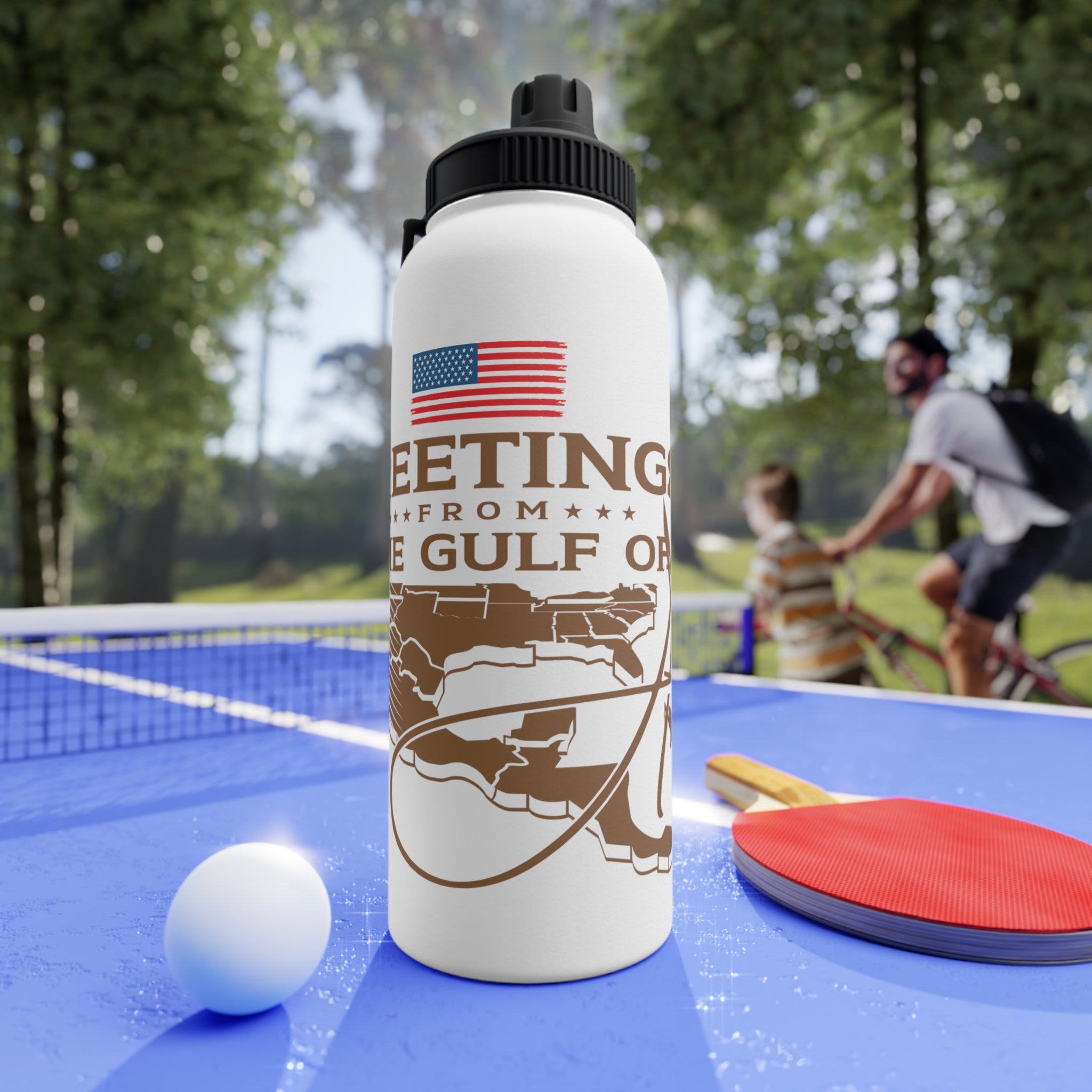 Gulf of America - Stainless Steel Bottle