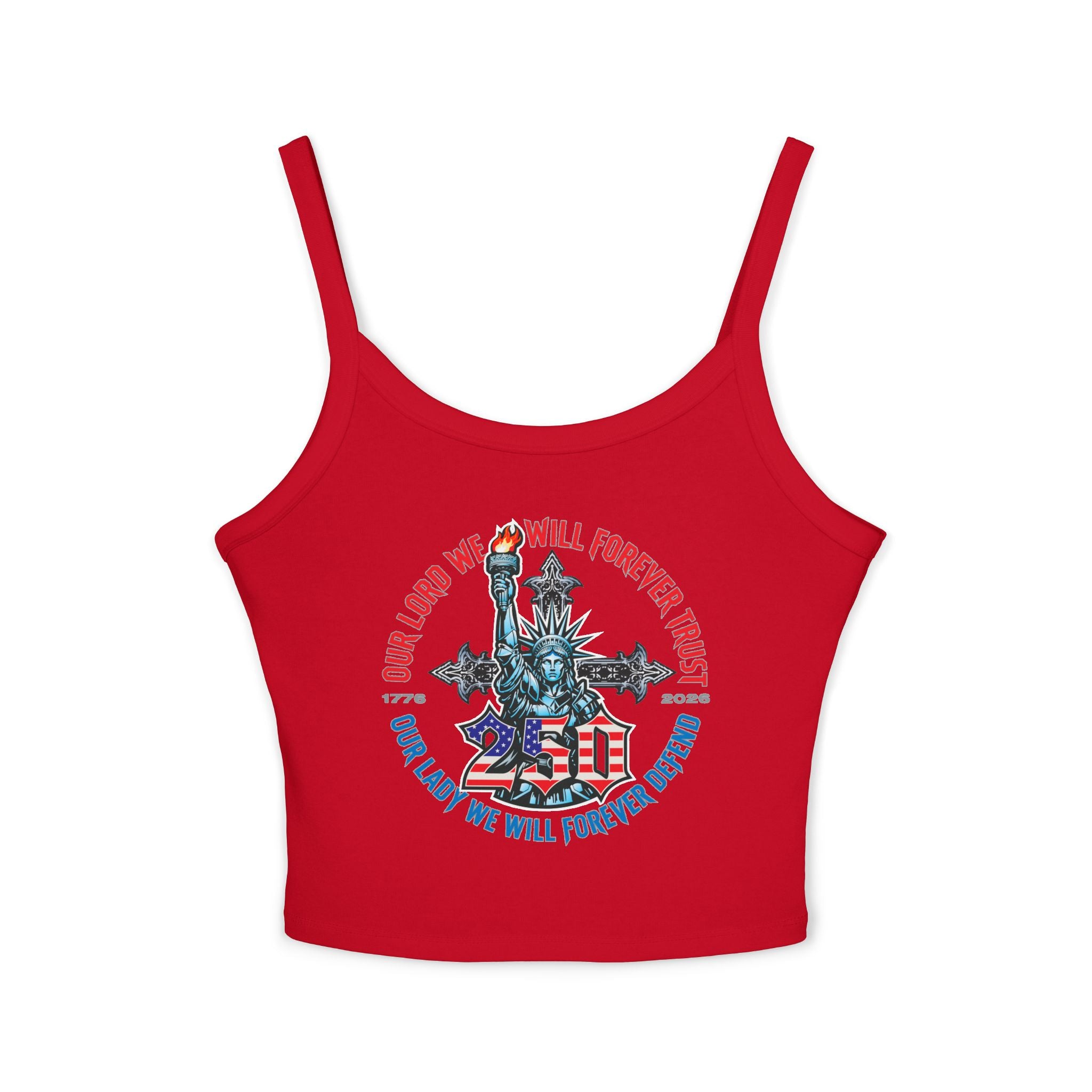 250 Liberty Cross - Women's Spaghetti Strap Tank