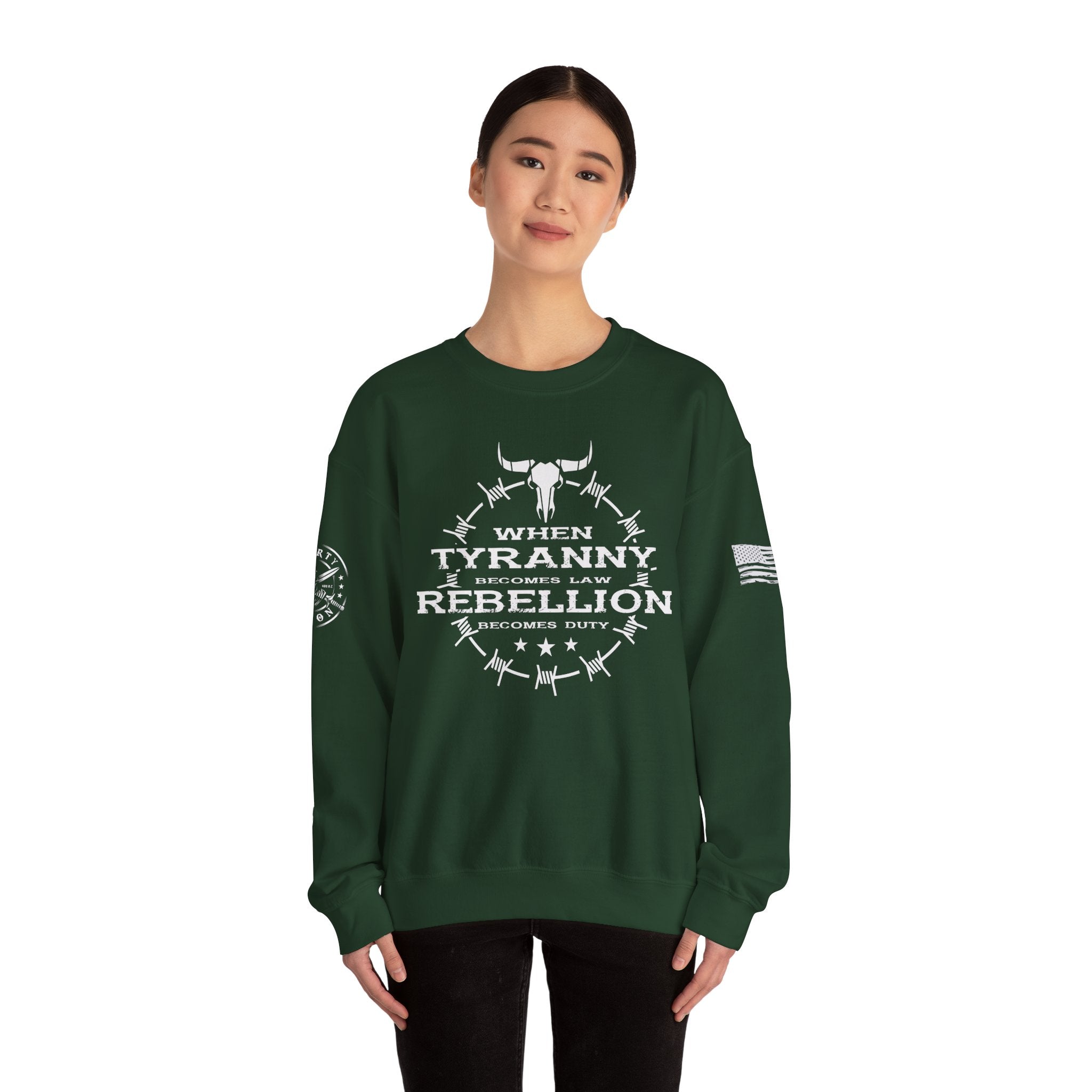 Rebellion Becomes Duty - Crewneck Sweatshirt