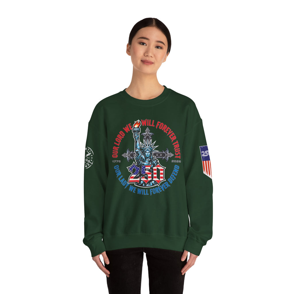 250 Liberty Cross - Crewneck Sweatshirt
