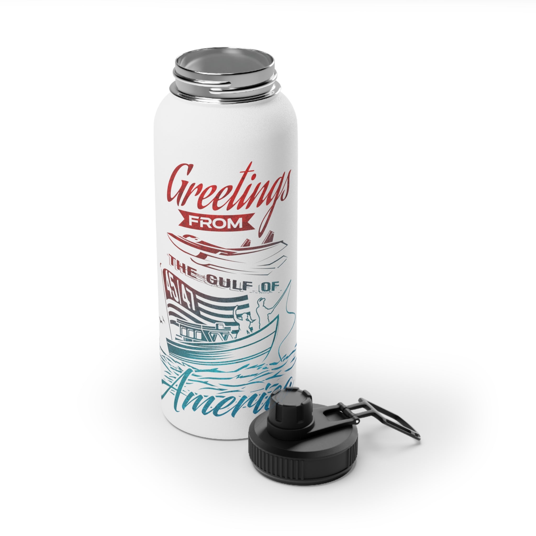 Gulf of America - Stainless Steel Bottle