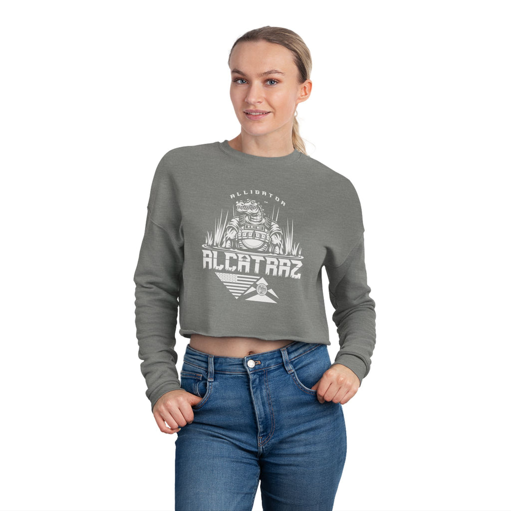Alligator Alcatraz - Women's Crop Sweatshirt