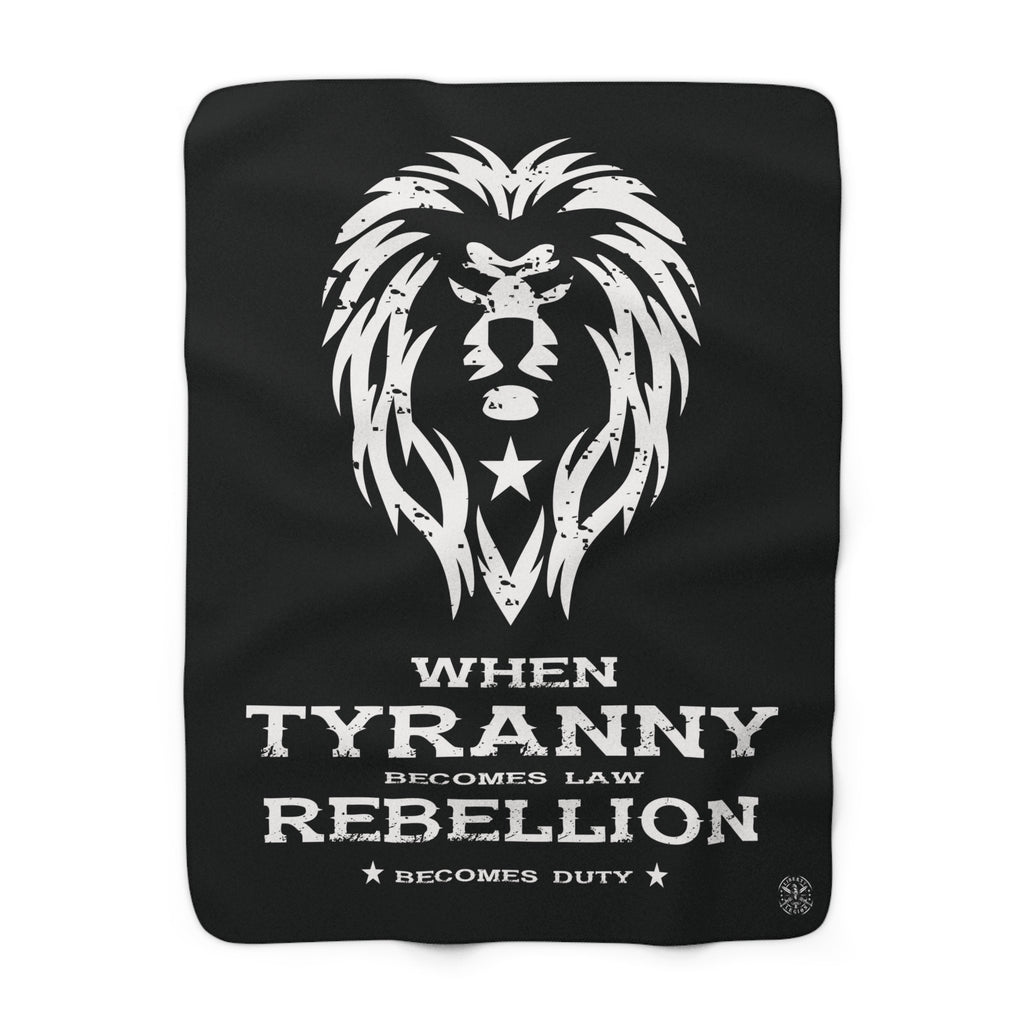 Rebellion Becomes Duty - Sherpa Fleece Blanket