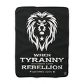Rebellion Becomes Duty - Sherpa Fleece Blanket