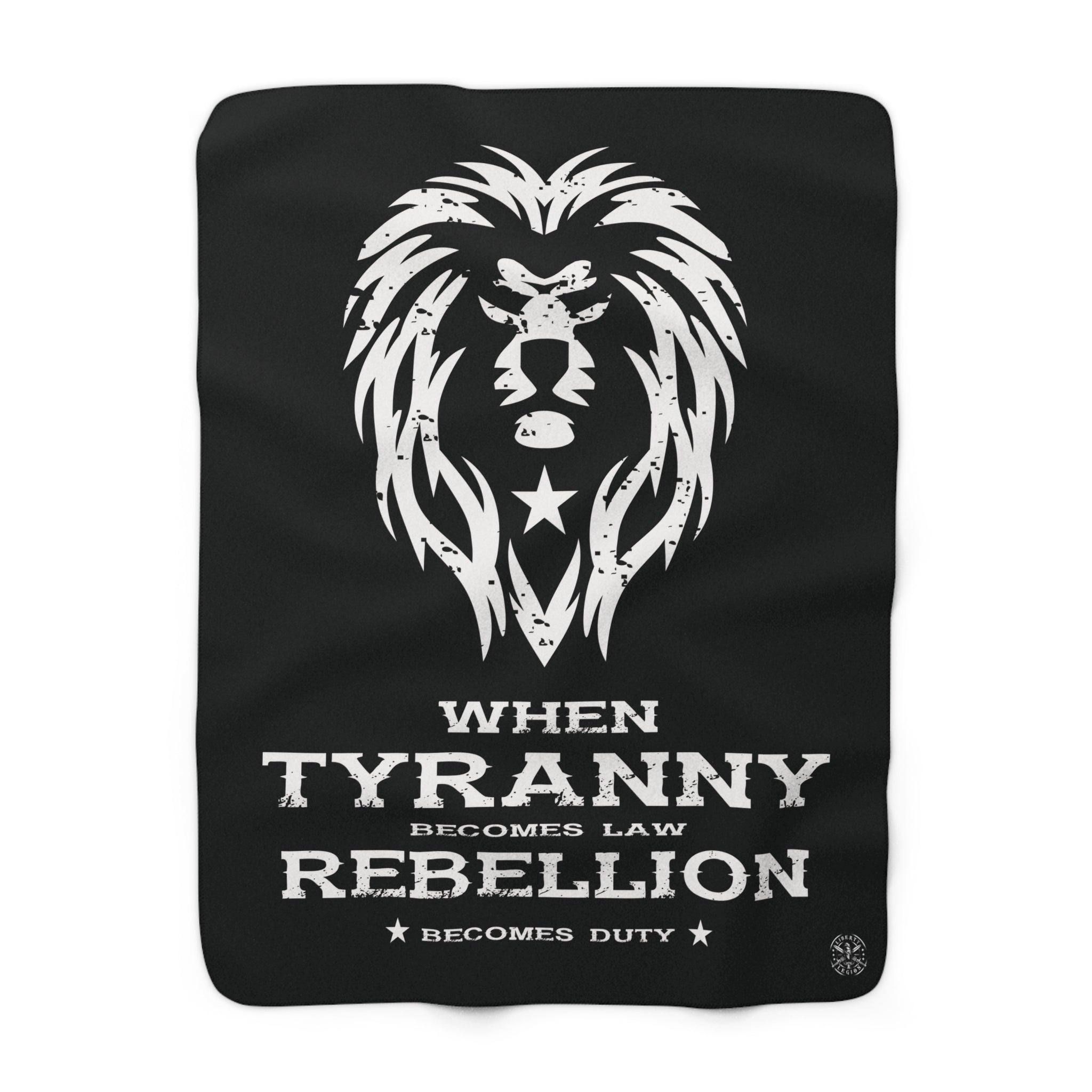 Rebellion Becomes Duty - Sherpa Fleece Blanket