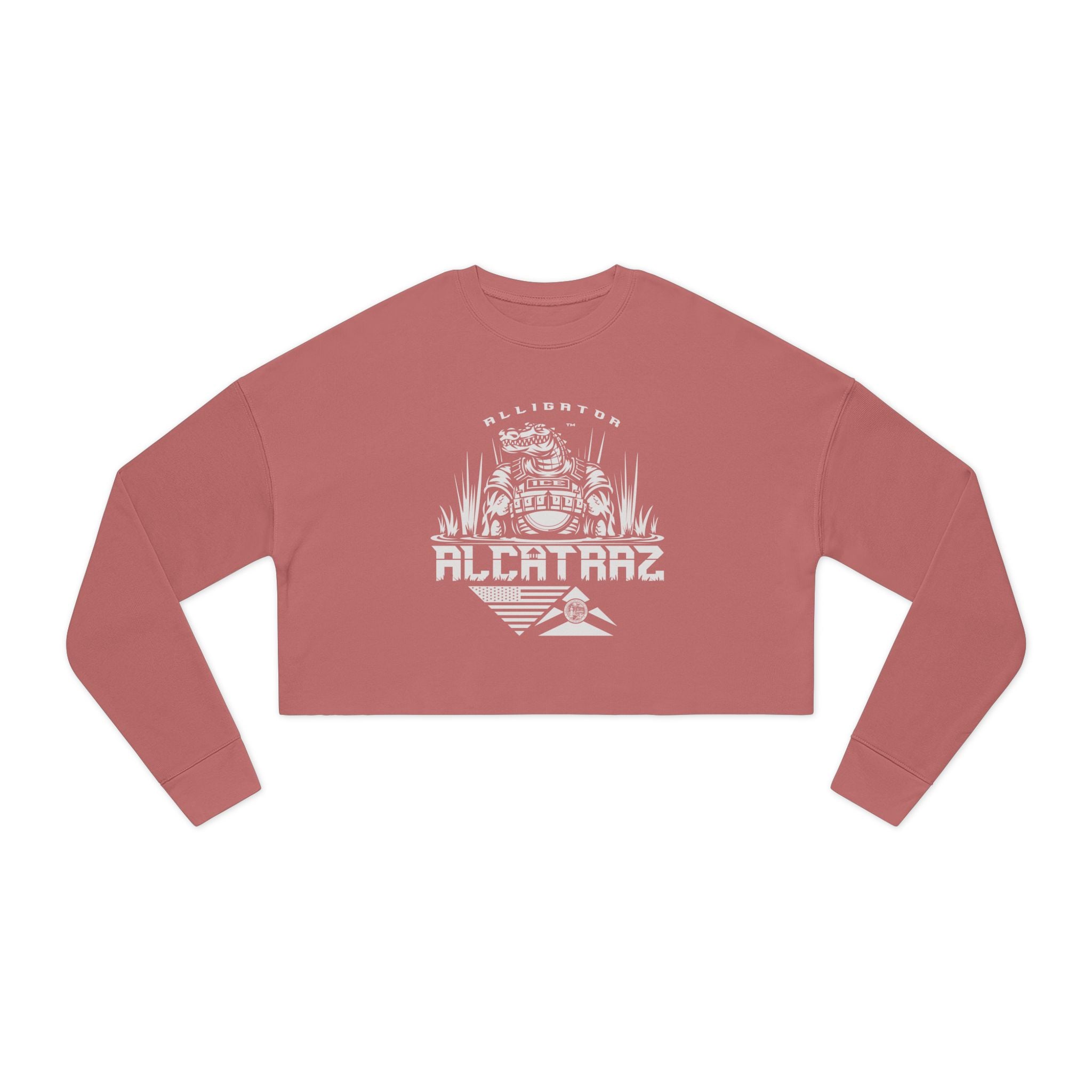 Alligator Alcatraz - Women's Crop Sweatshirt