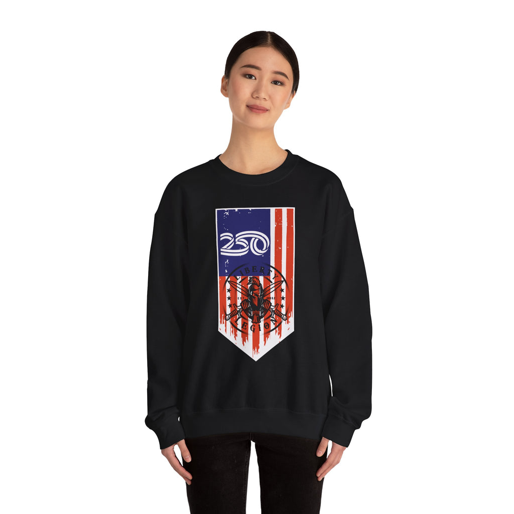 250 Vertical Flag - Crewneck Sweatshirt