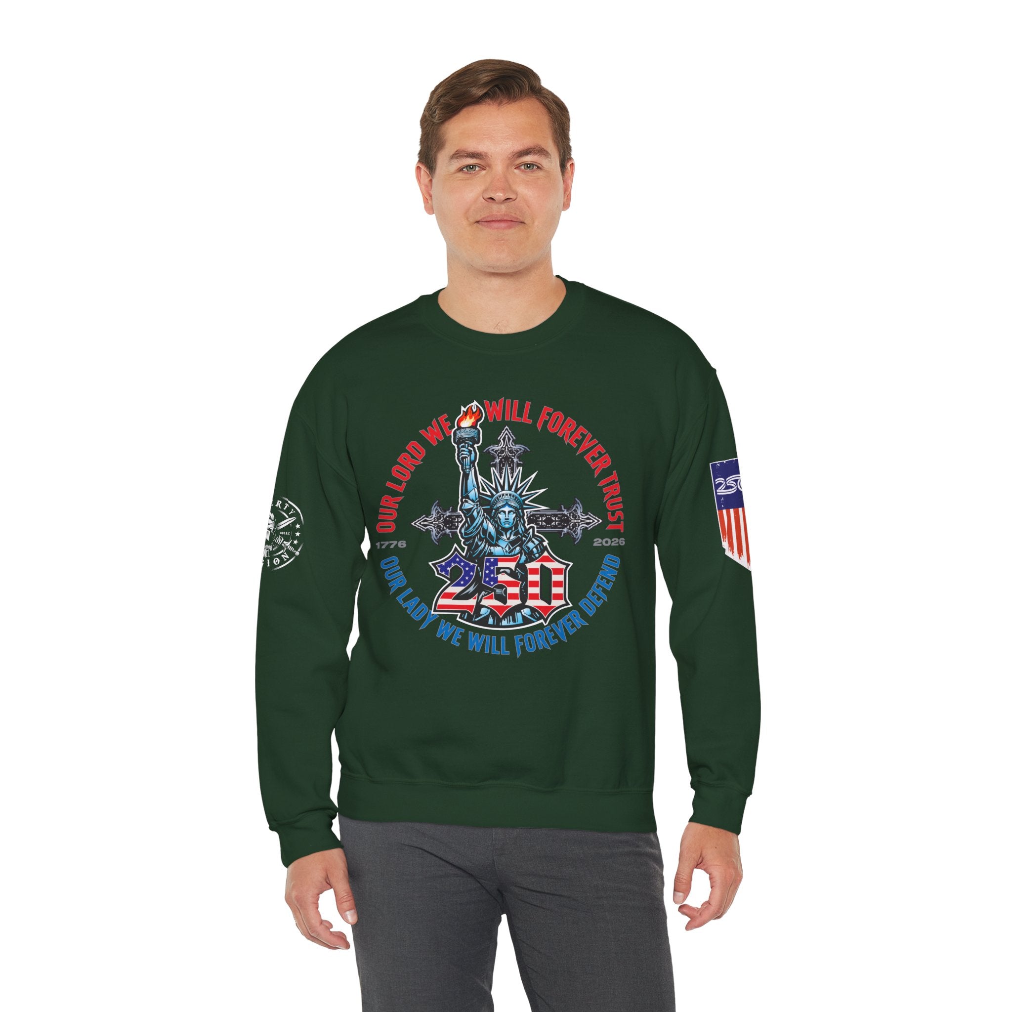 250 Liberty Cross - Crewneck Sweatshirt