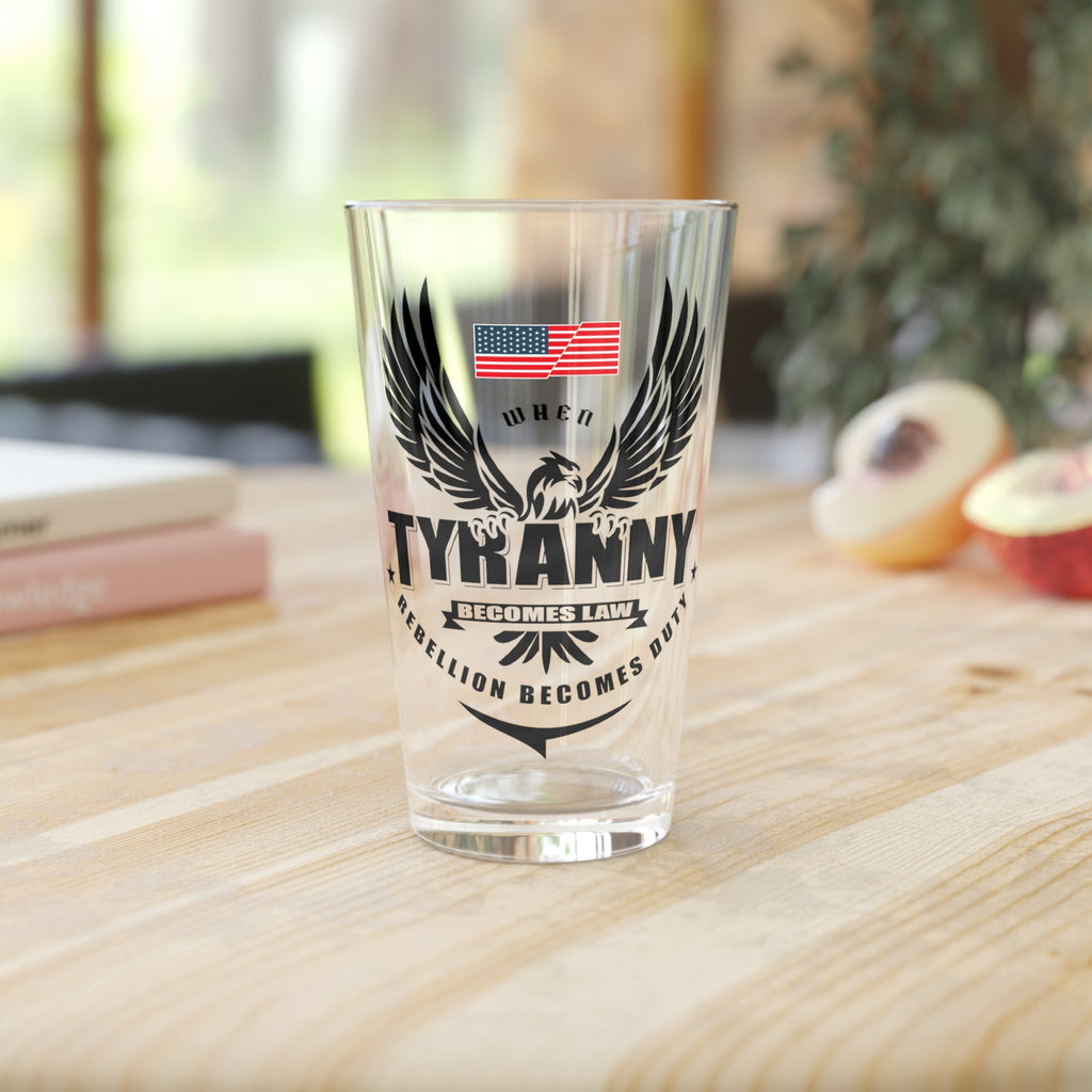 Rebellion Becomes Duty - Pint Glass