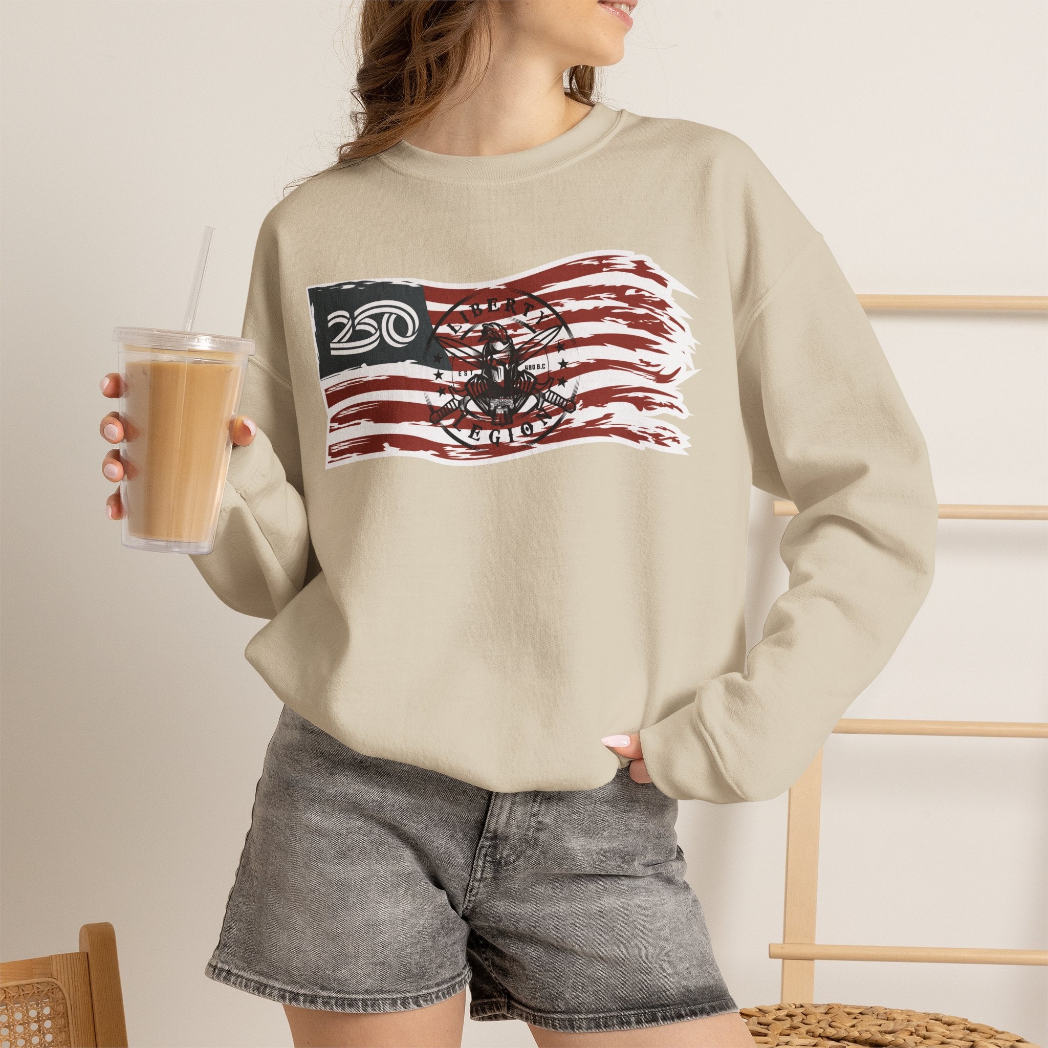 250 Flag - Crewneck Sweatshirt