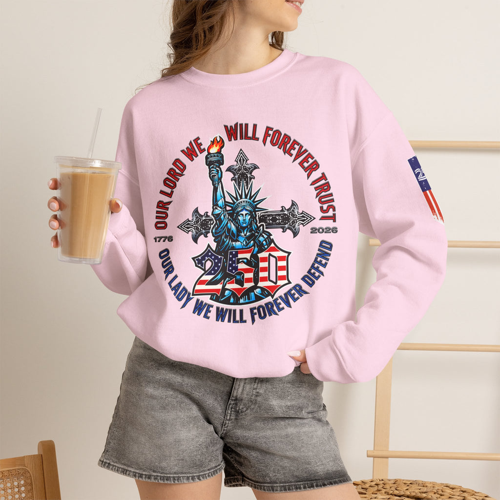 250 Liberty Cross - Crewneck Sweatshirt